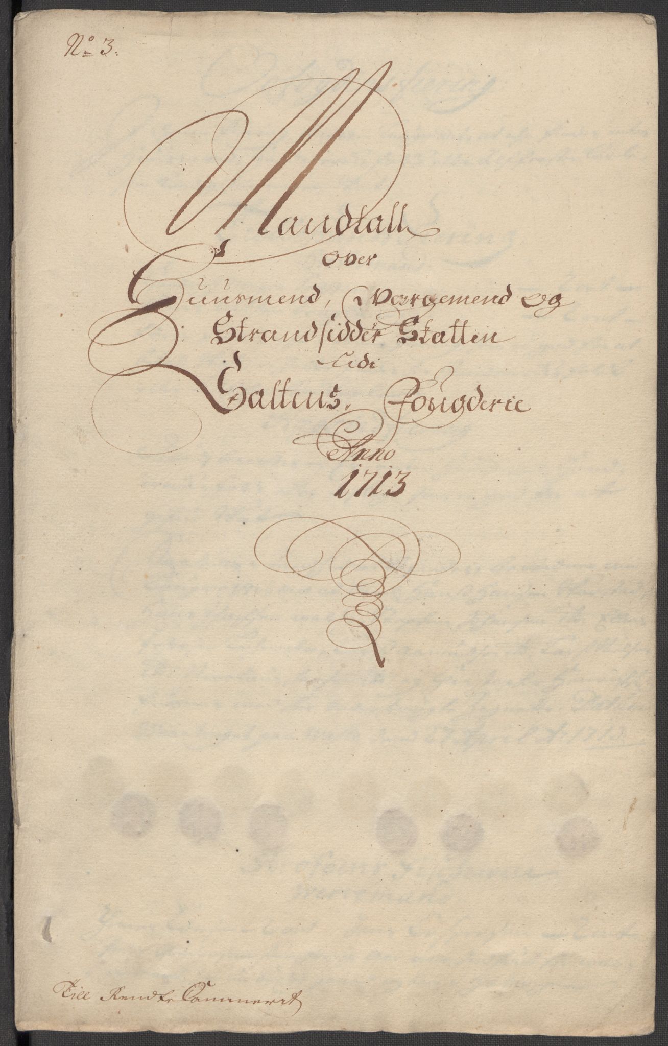 Rentekammeret inntil 1814, Reviderte regnskaper, Fogderegnskap, RA/EA-4092/R66/L4583: Fogderegnskap Salten, 1713, s. 76