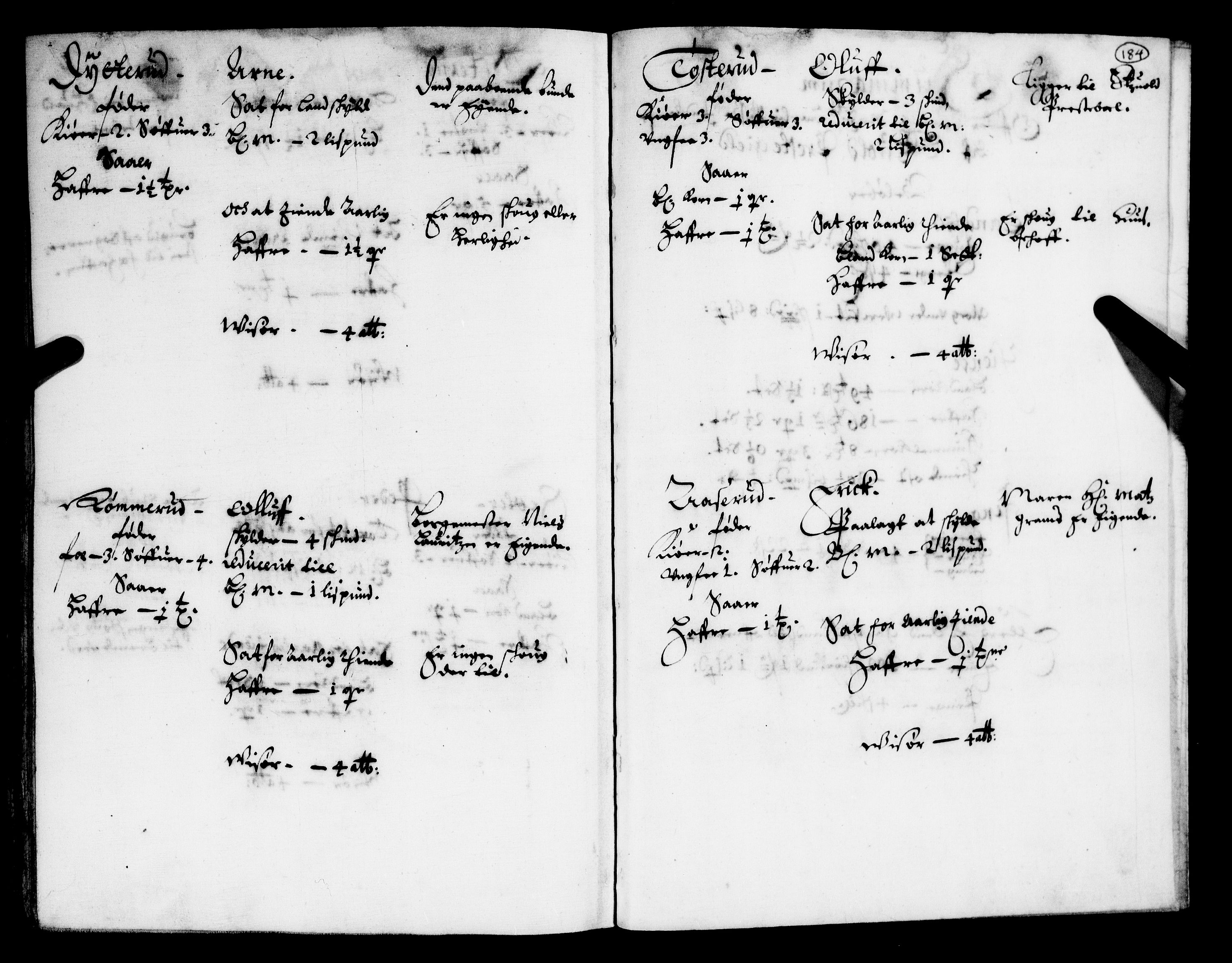 Rentekammeret inntil 1814, Realistisk ordnet avdeling, AV/RA-EA-4070/N/Nb/Nba/L0009: Øvre Romerike fogderi, 1. del, 1665, s. 183b-184a