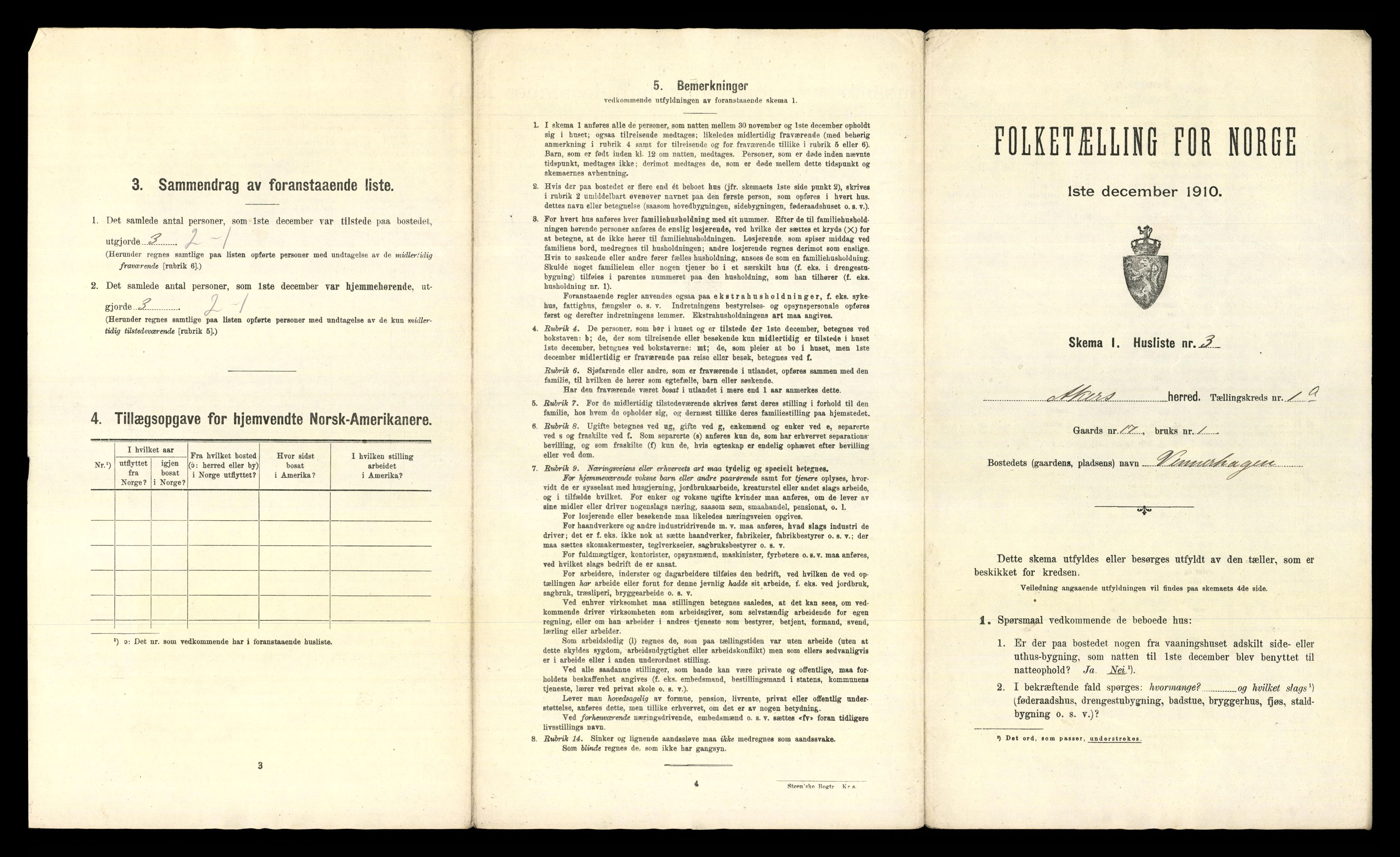 RA, Folketelling 1910 for 0218 Aker herred, 1910, s. 117