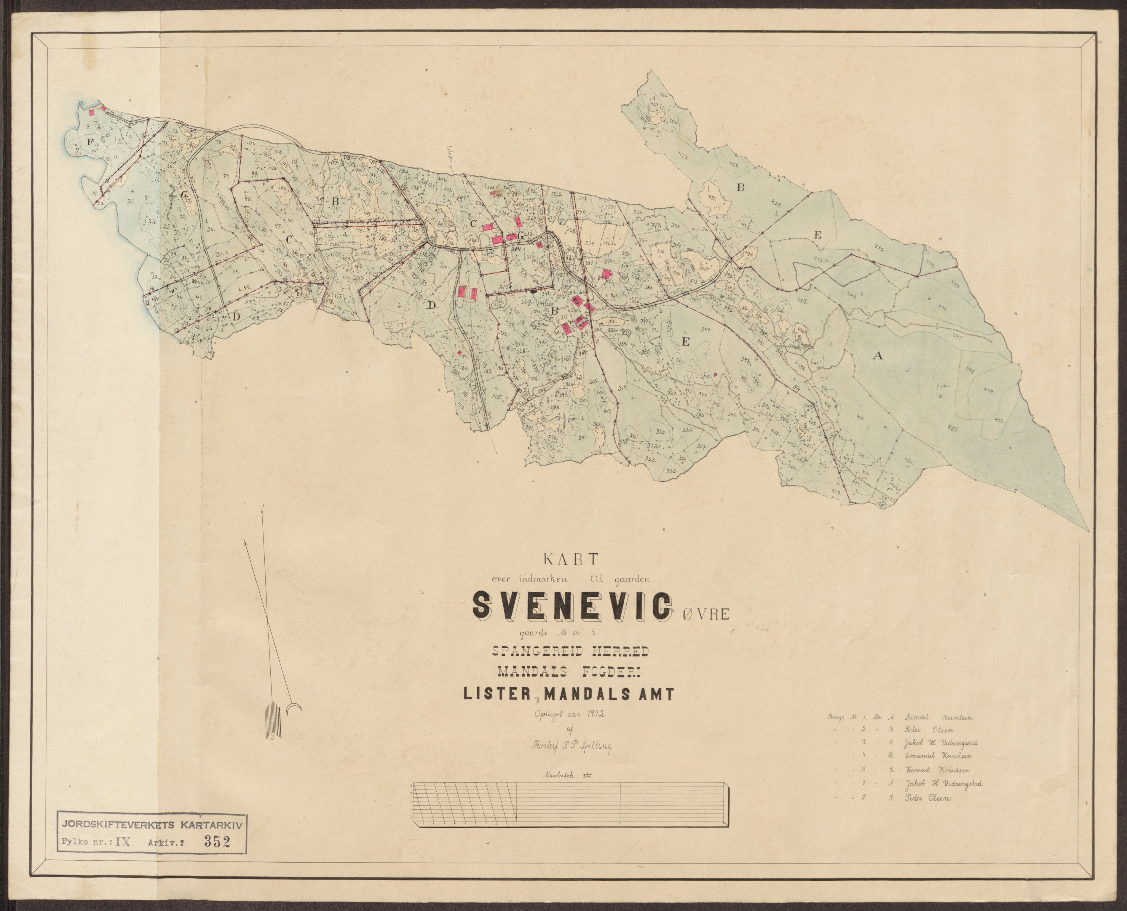Jordskifteverkets kartarkiv, RA/S-3929/T, 1859-1988, s. 401