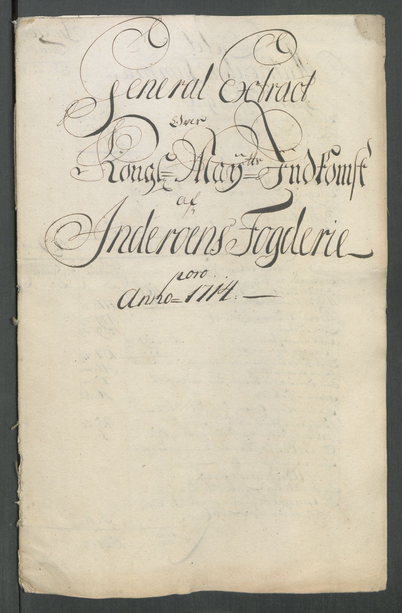 Rentekammeret inntil 1814, Reviderte regnskaper, Fogderegnskap, RA/EA-4092/R63/L4322: Fogderegnskap Inderøy, 1714, s. 24