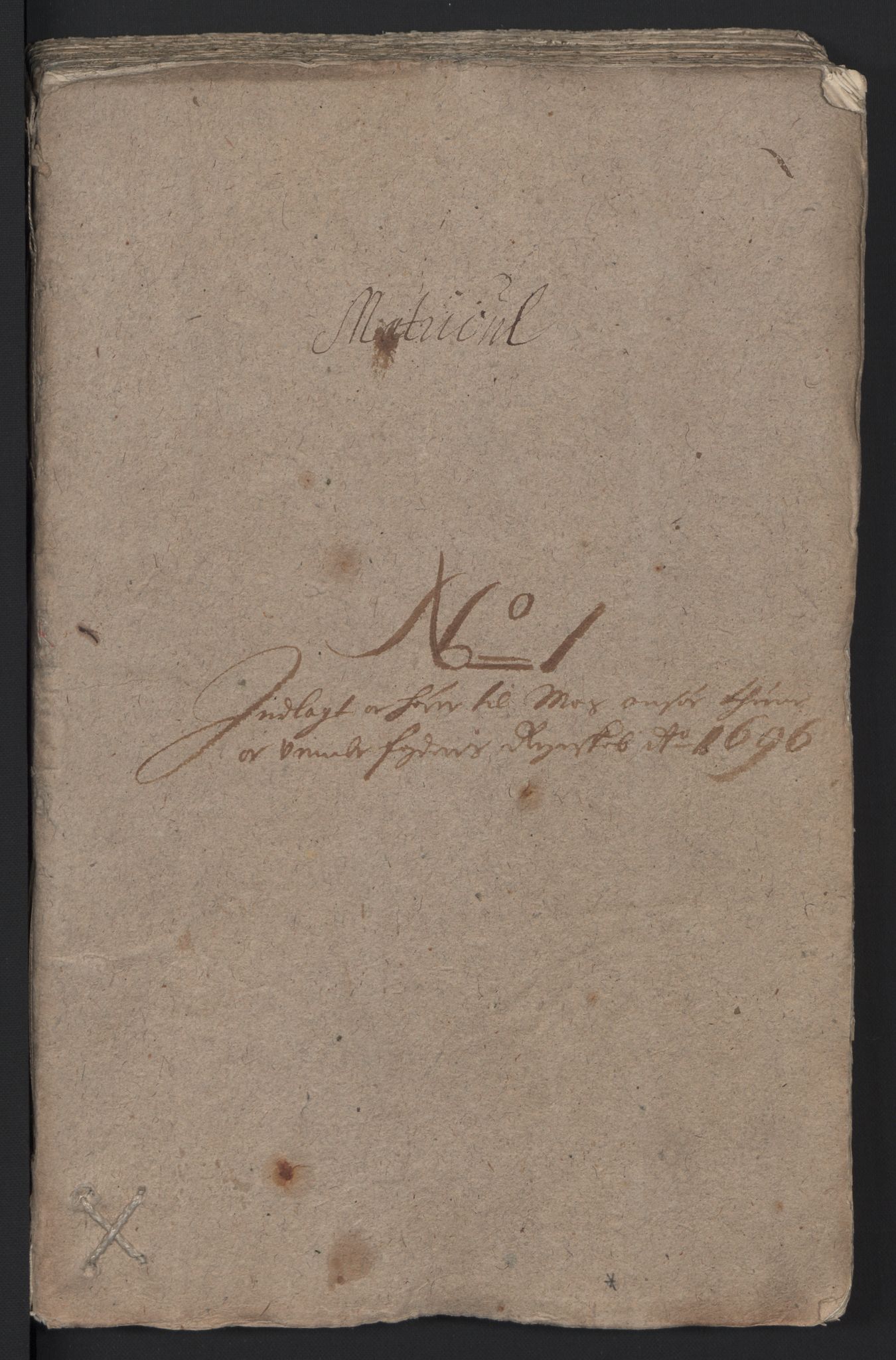 Rentekammeret inntil 1814, Reviderte regnskaper, Fogderegnskap, AV/RA-EA-4092/R04/L0124: Fogderegnskap Moss, Onsøy, Tune, Veme og Åbygge, 1696, s. 191