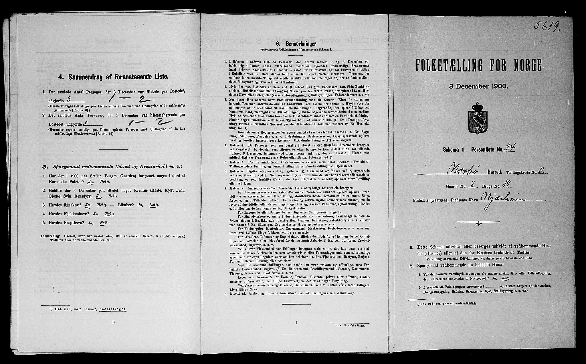 SAST, Folketelling 1900 for 1119 Nærbø herred, 1900, s. 229