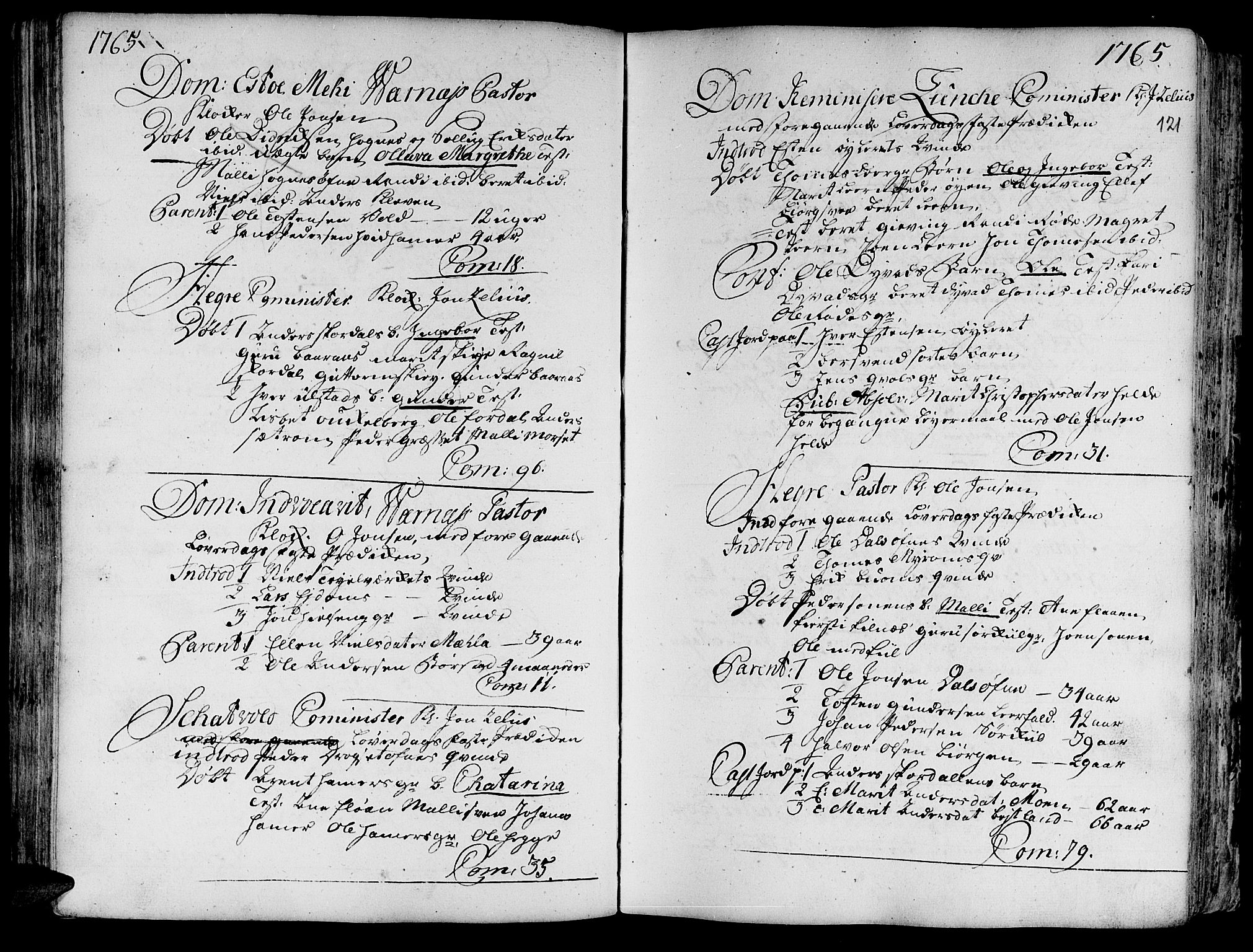 Ministerialprotokoller, klokkerbøker og fødselsregistre - Nord-Trøndelag, AV/SAT-A-1458/709/L0057: Ministerialbok nr. 709A05, 1755-1780, s. 121