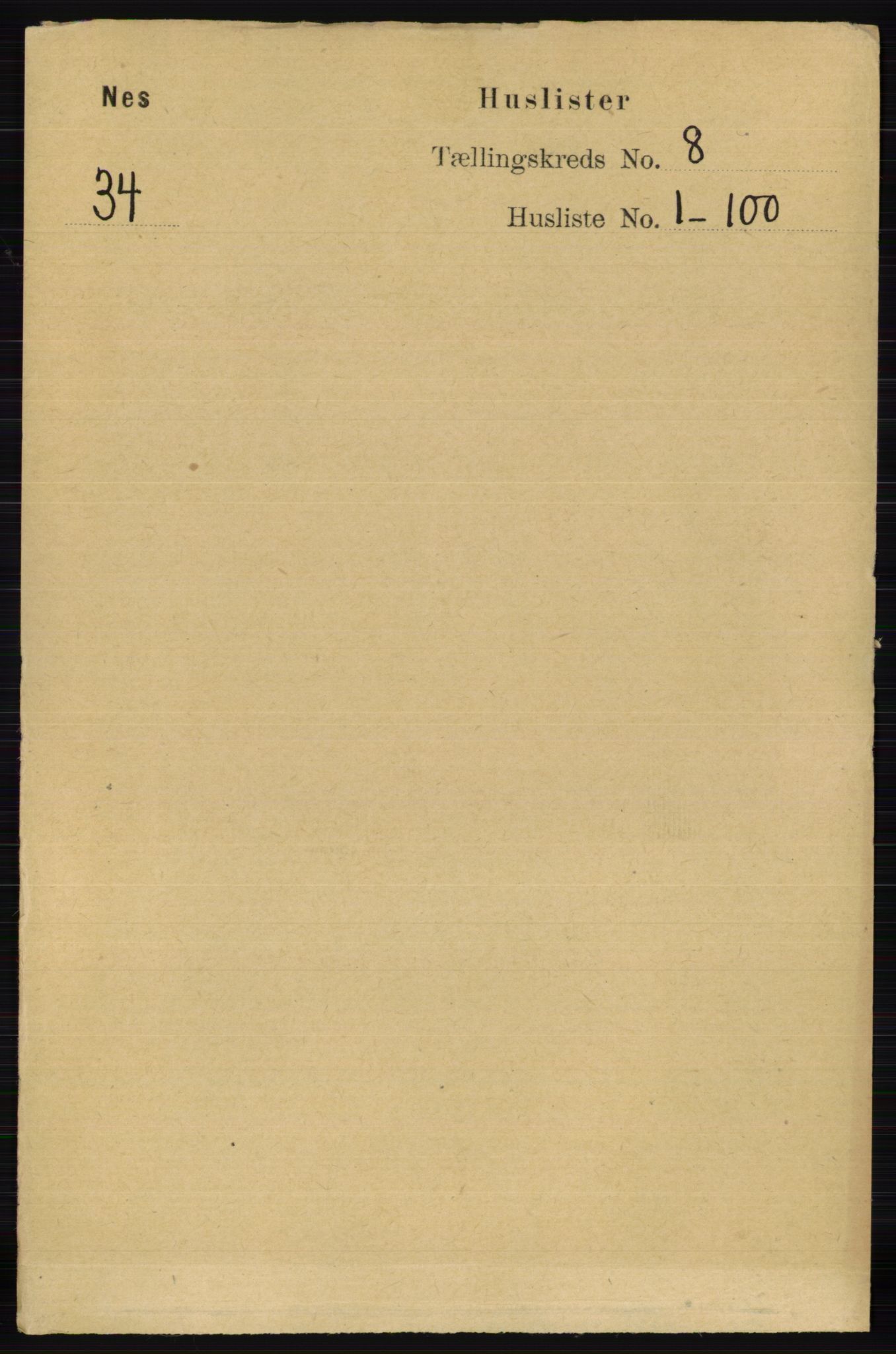 RA, Folketelling 1891 for 0236 Nes herred, 1891, s. 4480
