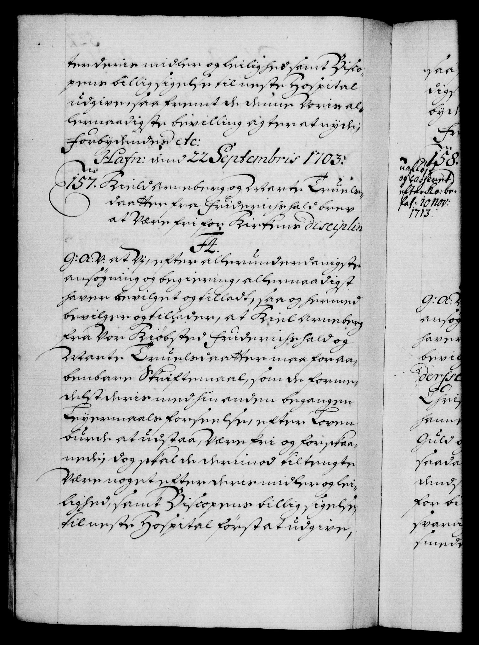 Danske Kanselli 1572-1799, RA/EA-3023/F/Fc/Fca/Fcaa/L0018: Norske registre, 1699-1703, s. 547b