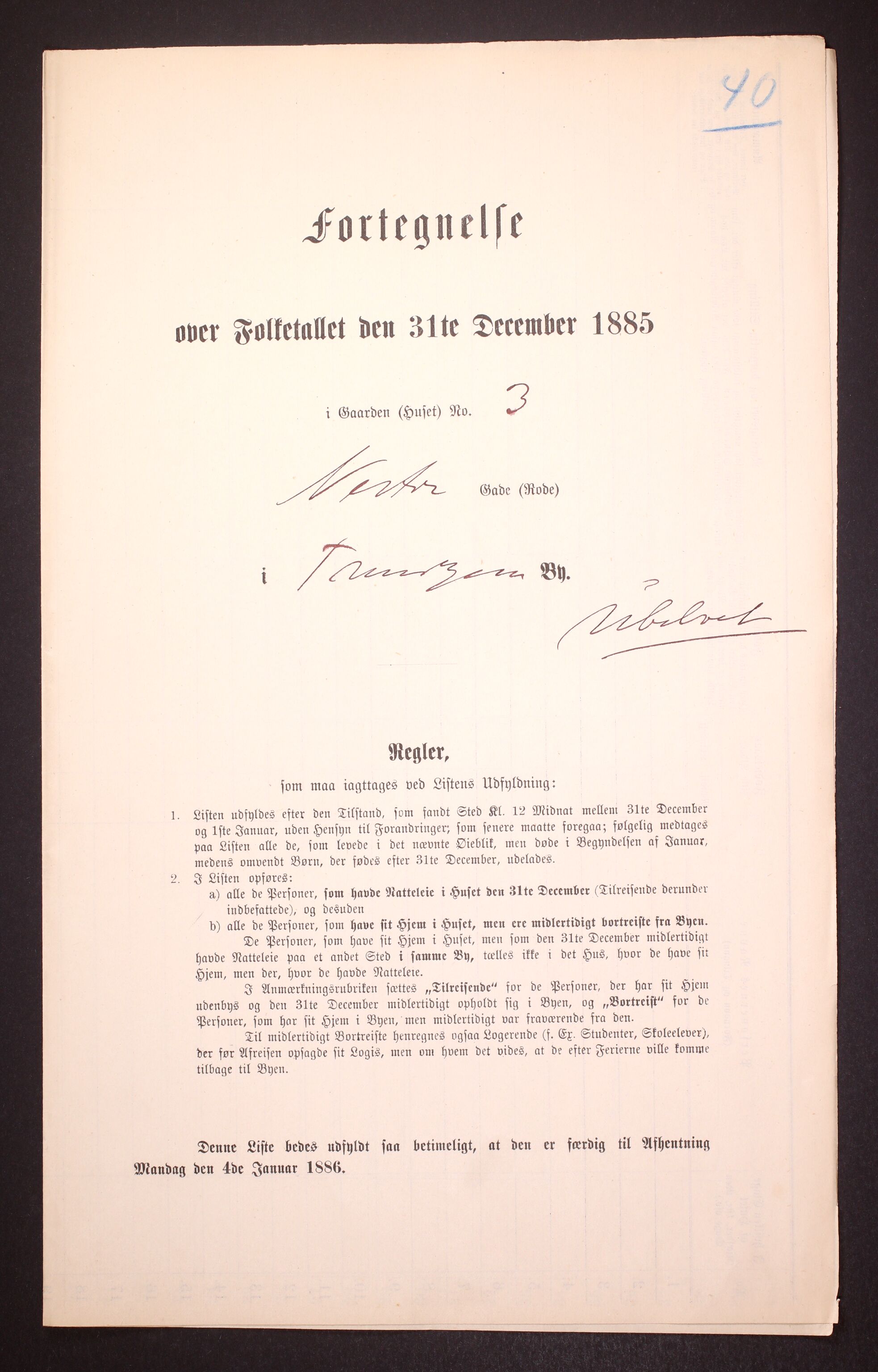 SAT, Folketelling 1885 for 1601 Trondheim kjøpstad, 1885, s. 75