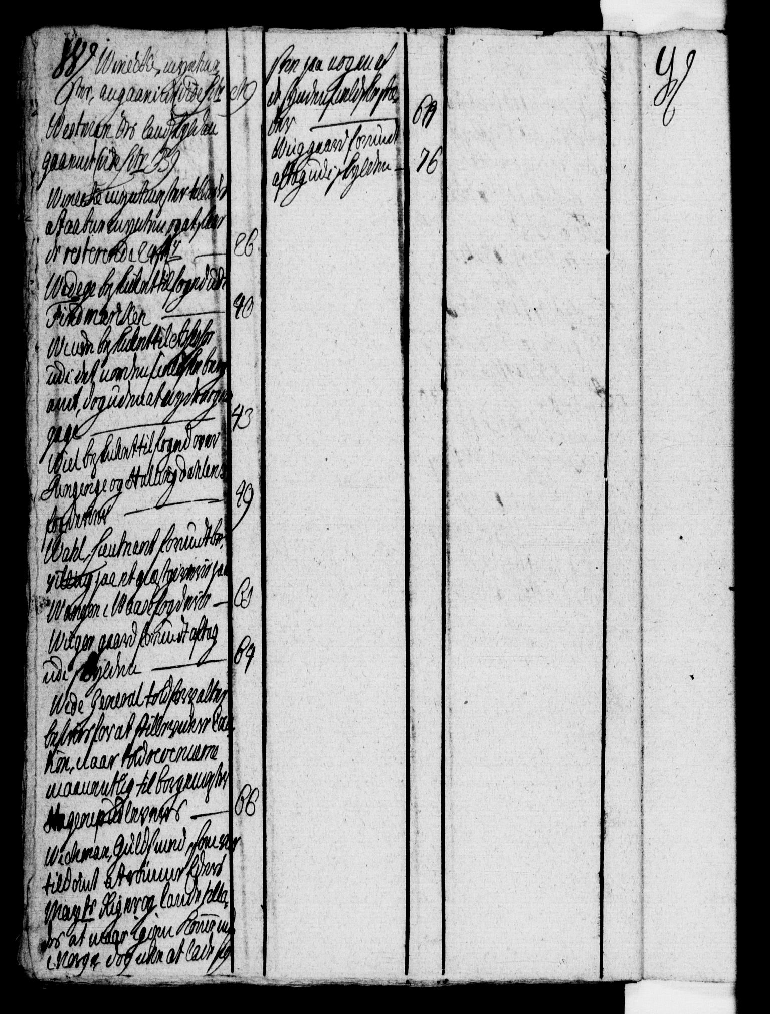 Rentekammeret, Kammerkanselliet, RA/EA-3111/G/Gf/Gfb/L0001: Register til norske relasjons- og resolusjonsprotokoller (merket RK 52.96), 1720-1749, s. 350