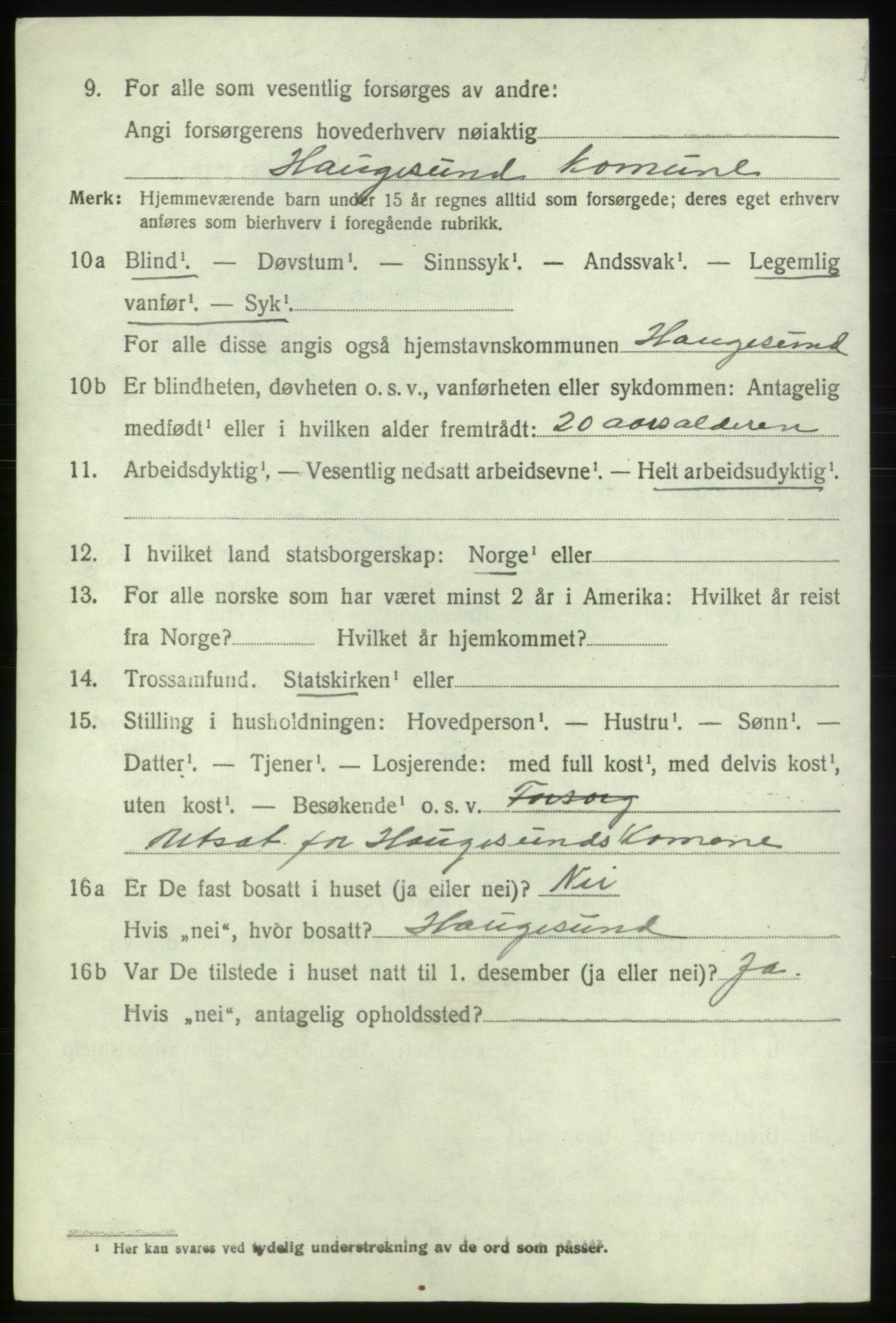 SAB, Folketelling 1920 for 1217 Valestrand herred, 1920, s. 802