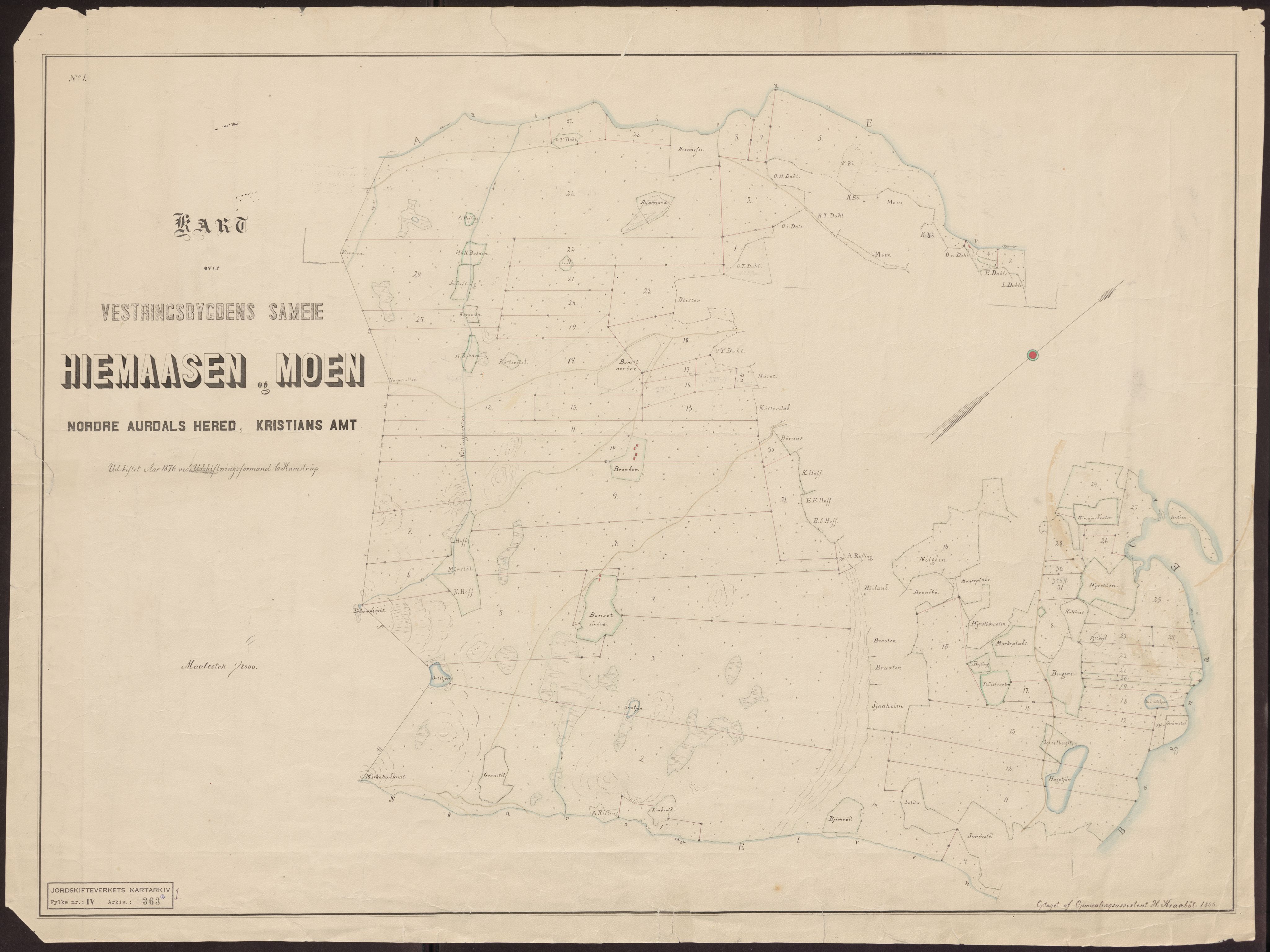 Jordskifteverkets kartarkiv, AV/RA-S-3929/T, 1859-1988, s. 427