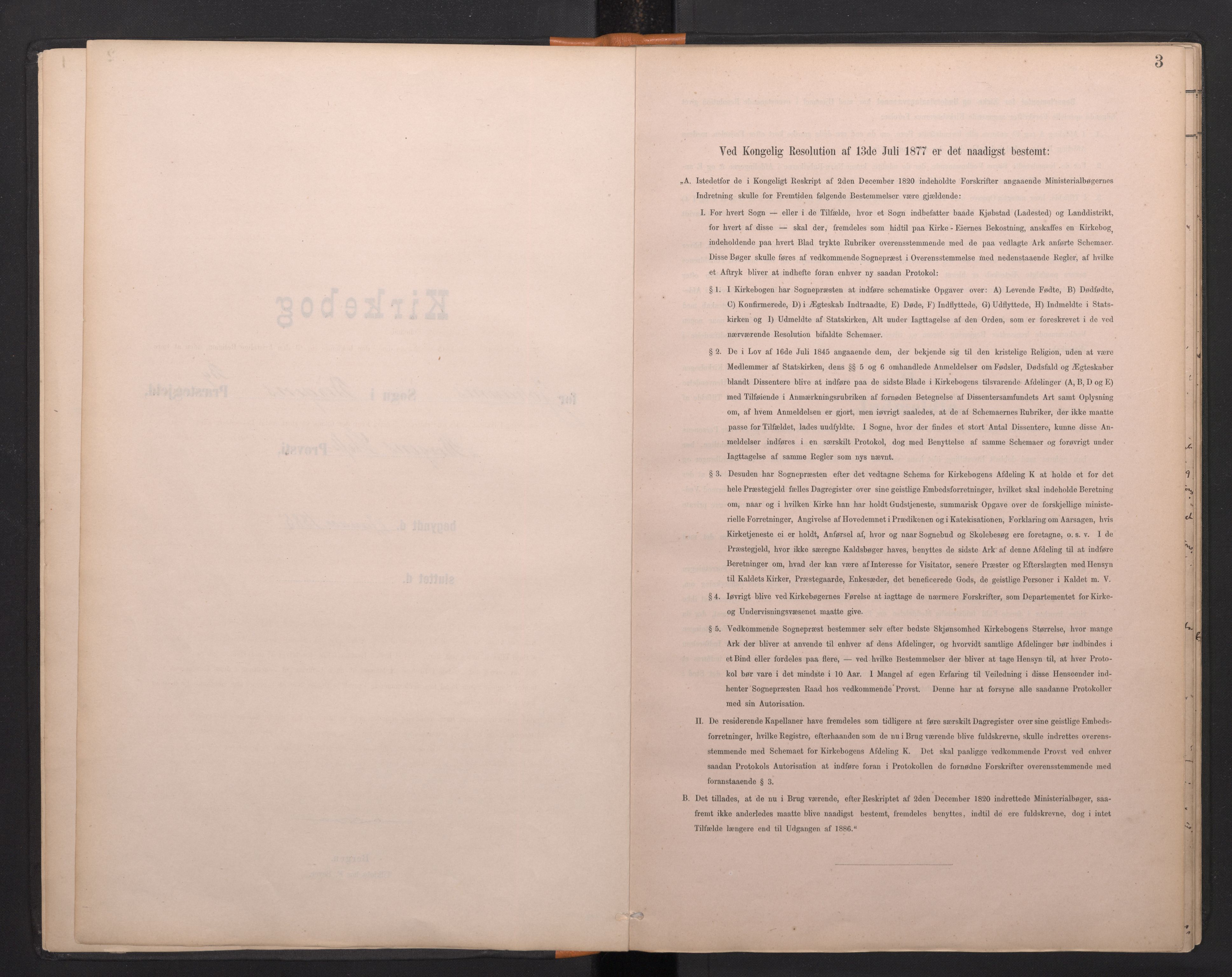Johanneskirken sokneprestembete, SAB/A-76001/H/Haa/L0029: Ministerialbok nr. G 1, 1885-1973, s. 2b-3a