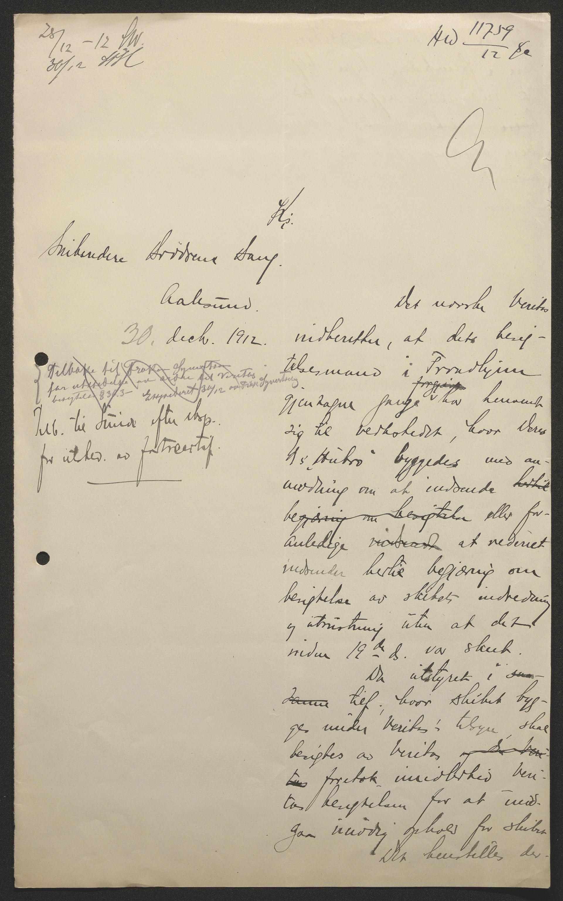 Sjøfartsdirektoratet med forløpere, skipsmapper slettede skip, AV/RA-S-4998/F/Fa/L0519: --, 1850-1922, s. 71