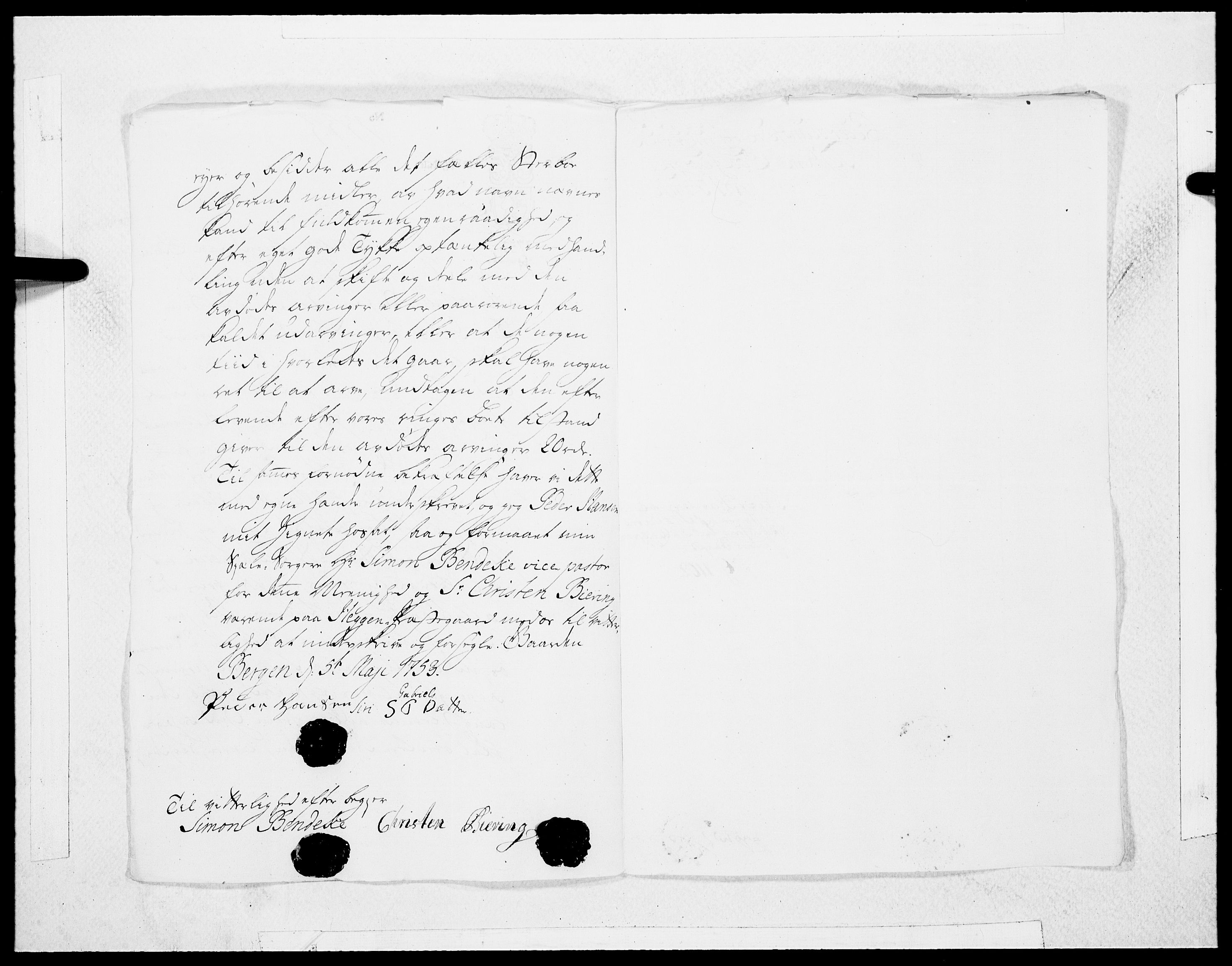 Danske Kanselli 1572-1799, AV/RA-EA-3023/F/Fc/Fcc/Fcca/L0164: Norske innlegg 1572-1799, 1753, s. 292