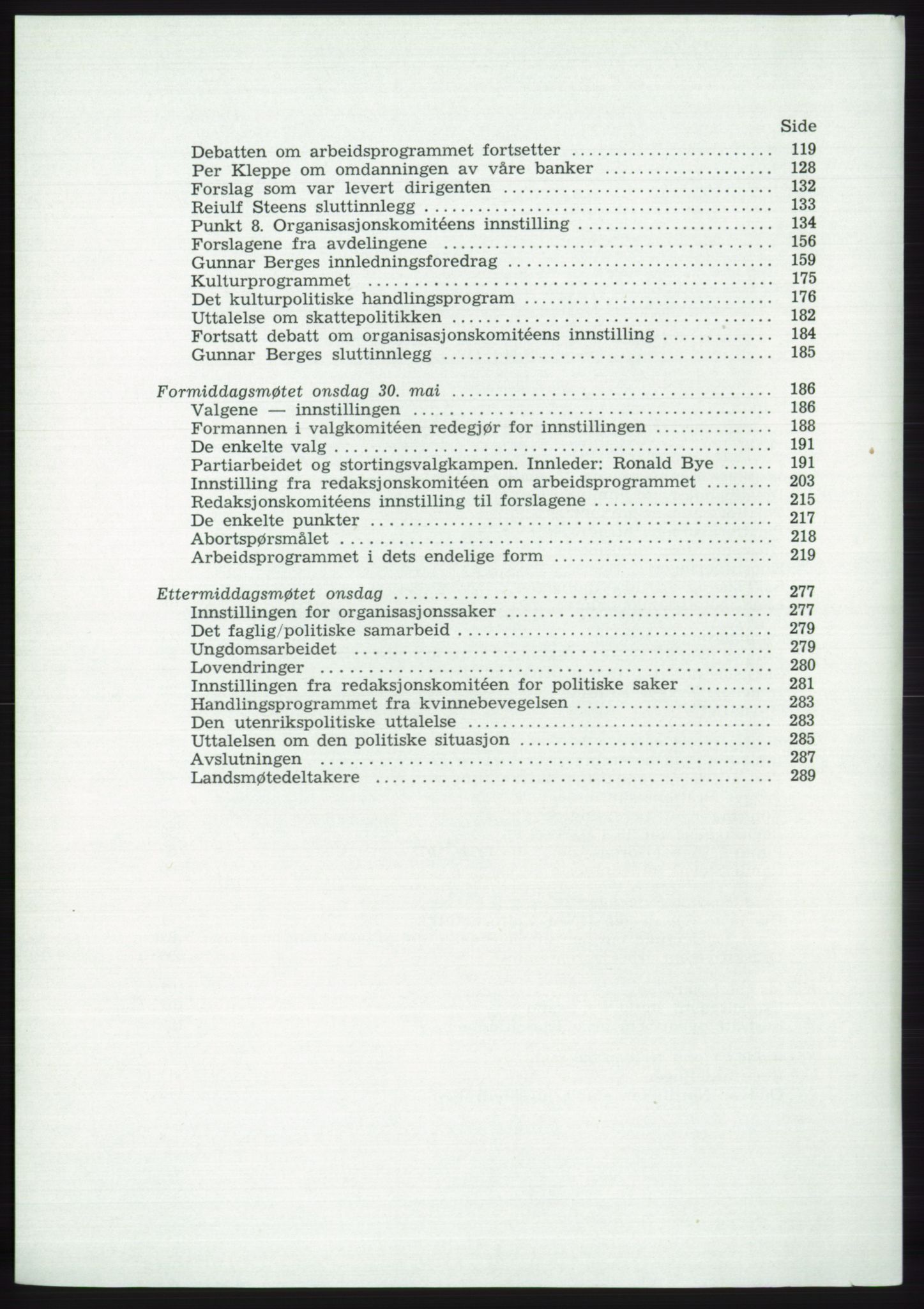 Det norske Arbeiderparti - publikasjoner, AAB/-/-/-: Protokoll over forhandlingene på det 45. ordinære landsmøte 27.-30. mai 1973 i Oslo, 1973