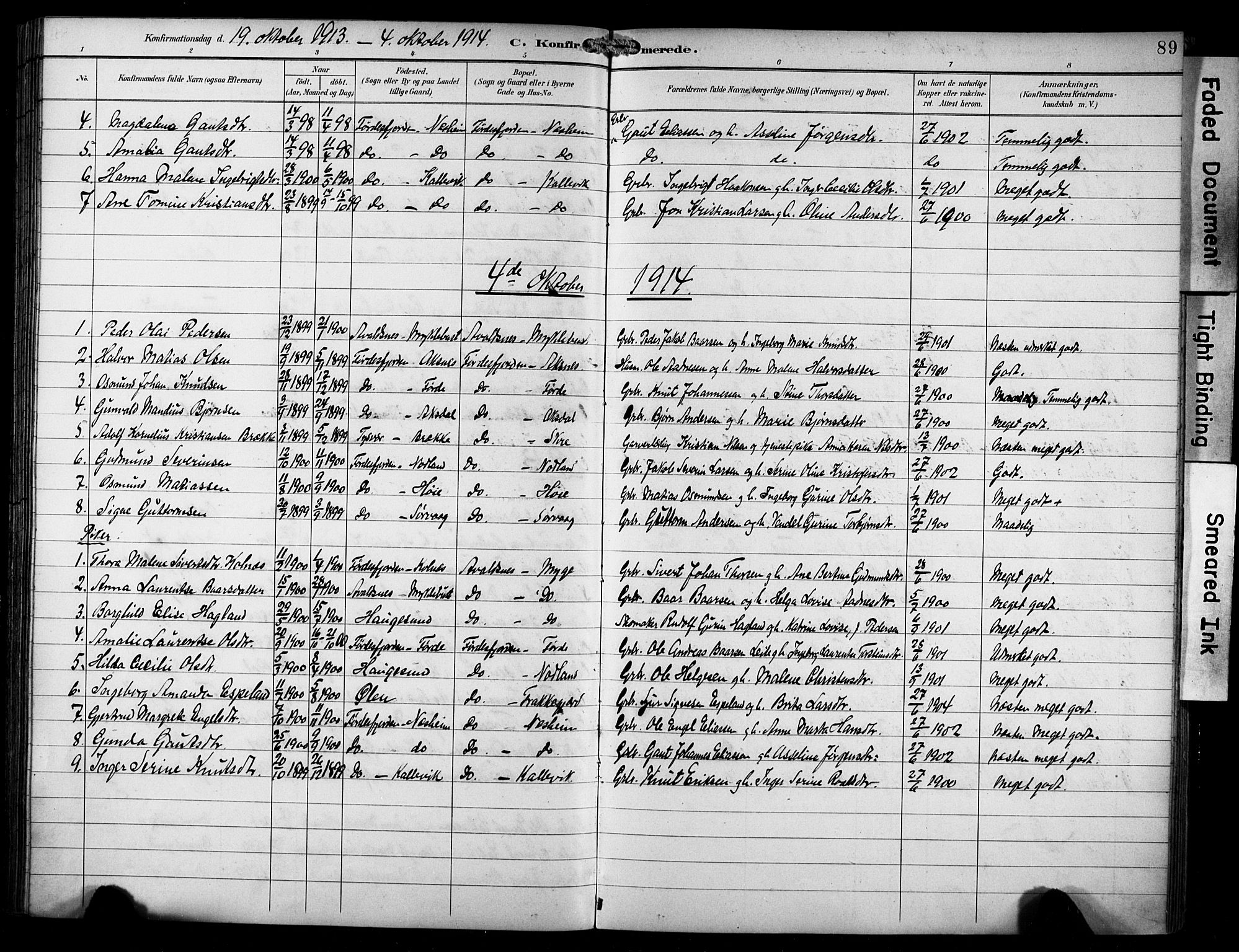 Avaldsnes sokneprestkontor, AV/SAST-A -101851/H/Ha/Haa/L0016: Ministerialbok nr. A 16, 1893-1918, s. 89
