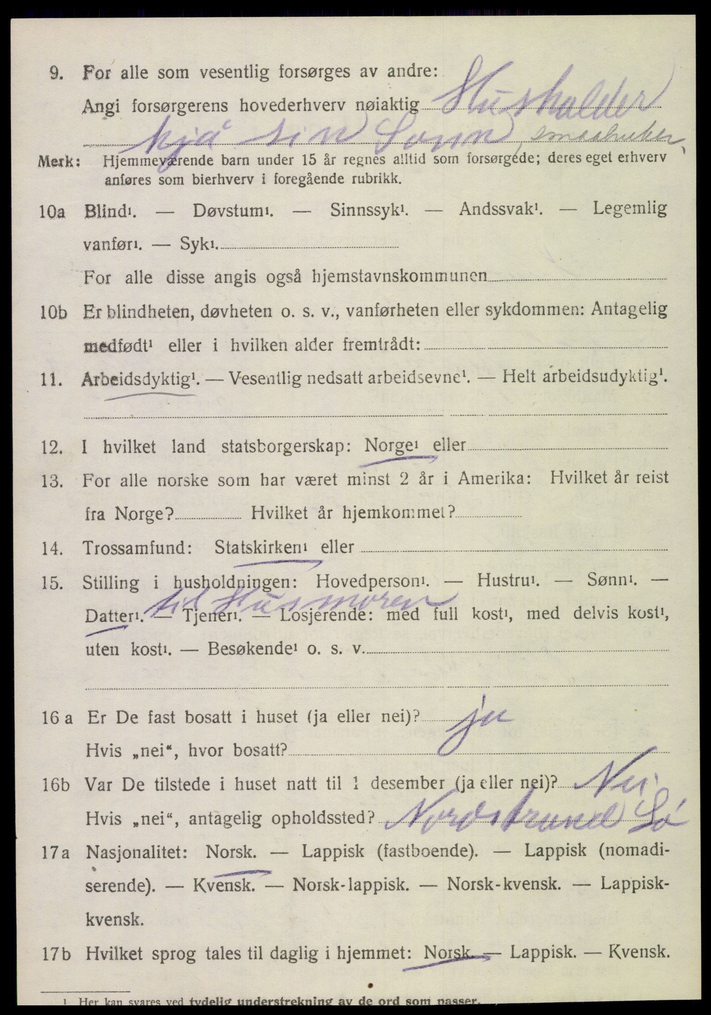 SAT, Folketelling 1920 for 1731 Sparbu herred, 1920, s. 5222