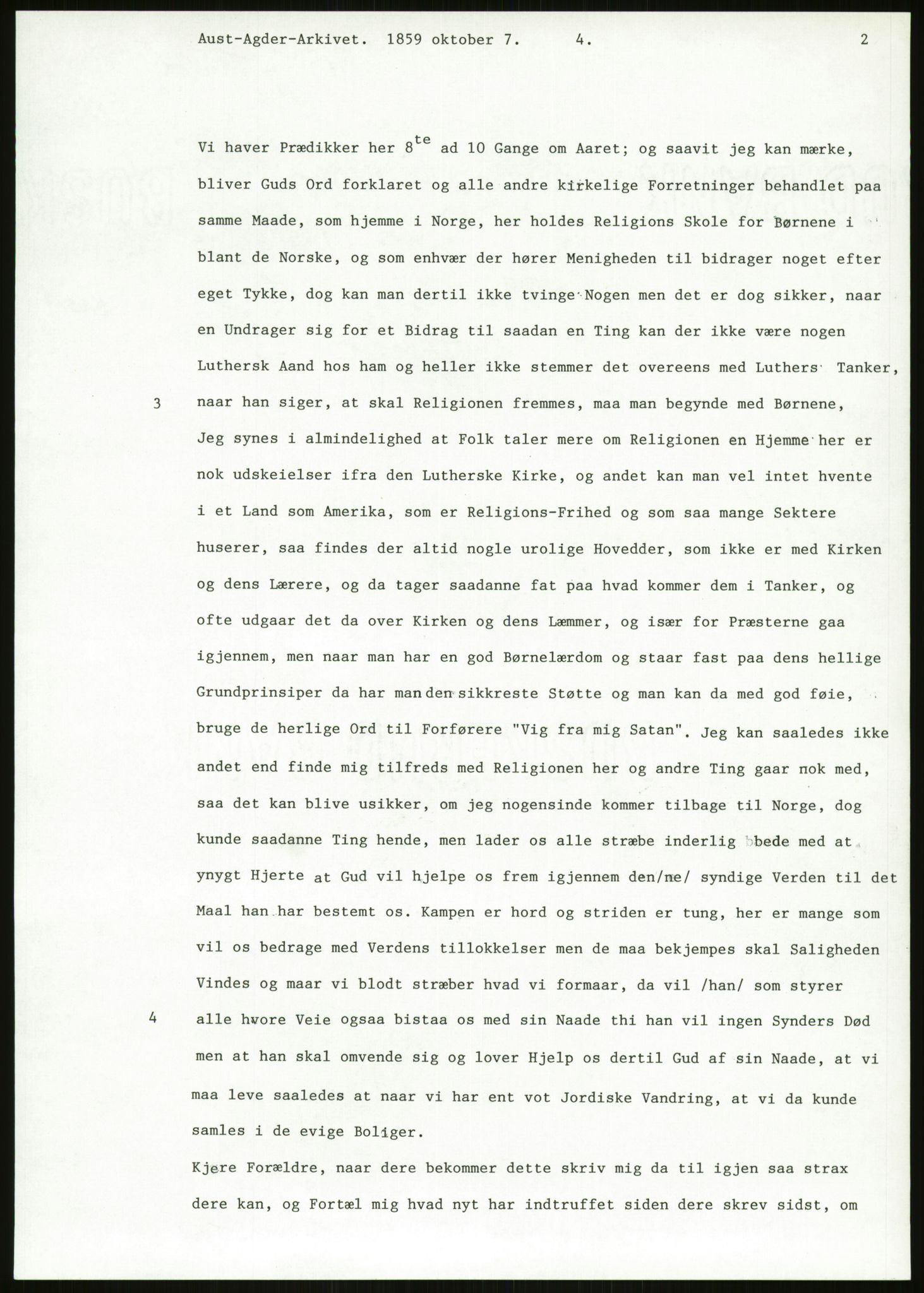 Samlinger til kildeutgivelse, Amerikabrevene, AV/RA-EA-4057/F/L0026: Innlån fra Aust-Agder: Aust-Agder-Arkivet - Erickson, 1838-1914, s. 63