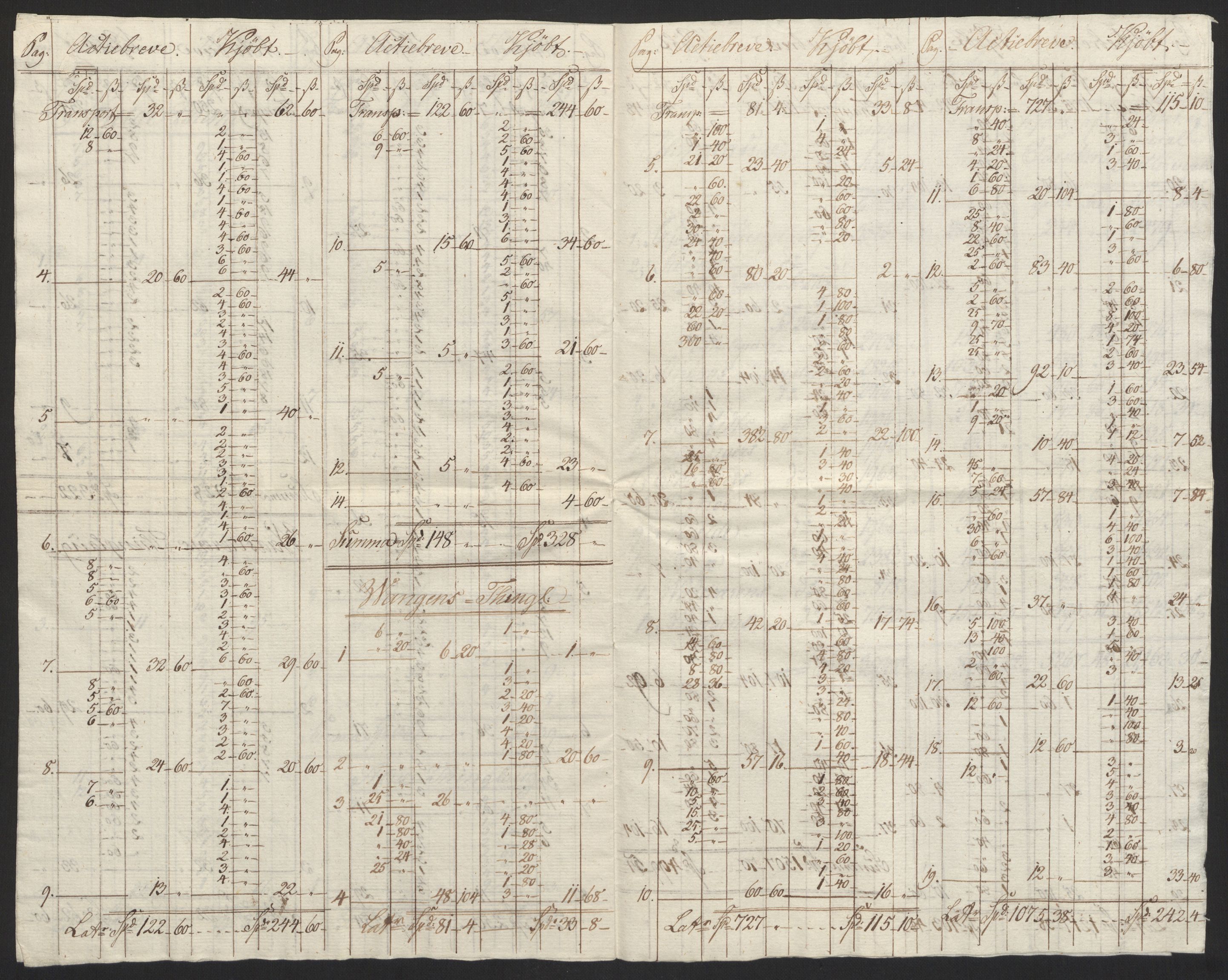 Sølvskatten 1816, NOBA/SOLVSKATTEN/A/L0039: Bind 40: Nordhordland og Voss fogderi, 1816-1824, s. 10