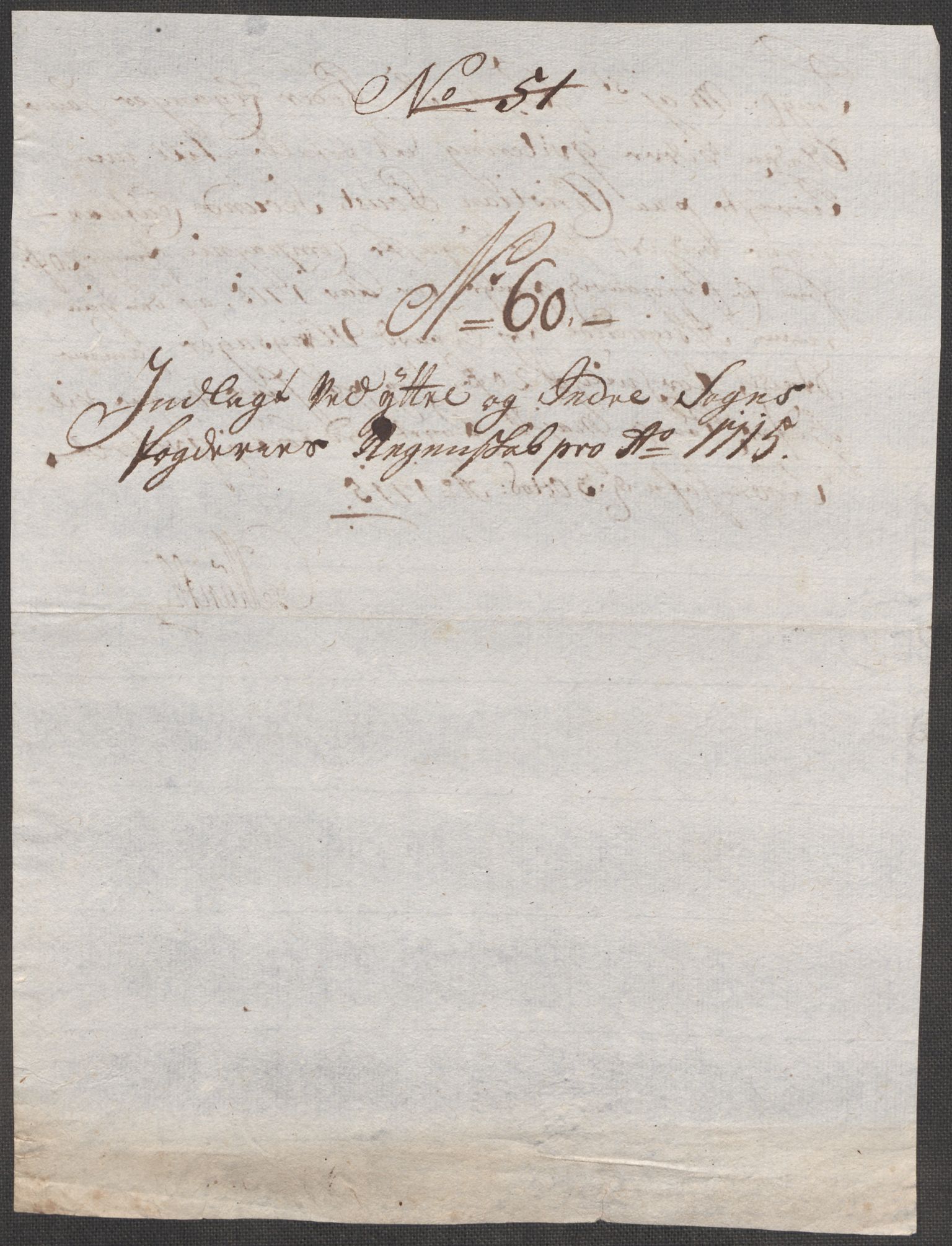 Rentekammeret inntil 1814, Reviderte regnskaper, Fogderegnskap, RA/EA-4092/R52/L3320: Fogderegnskap Sogn, 1715-1716, s. 281