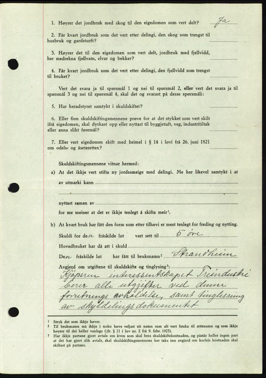 Romsdal sorenskriveri, AV/SAT-A-4149/1/2/2C: Pantebok nr. A21, 1946-1946, Dagboknr: 2334/1946