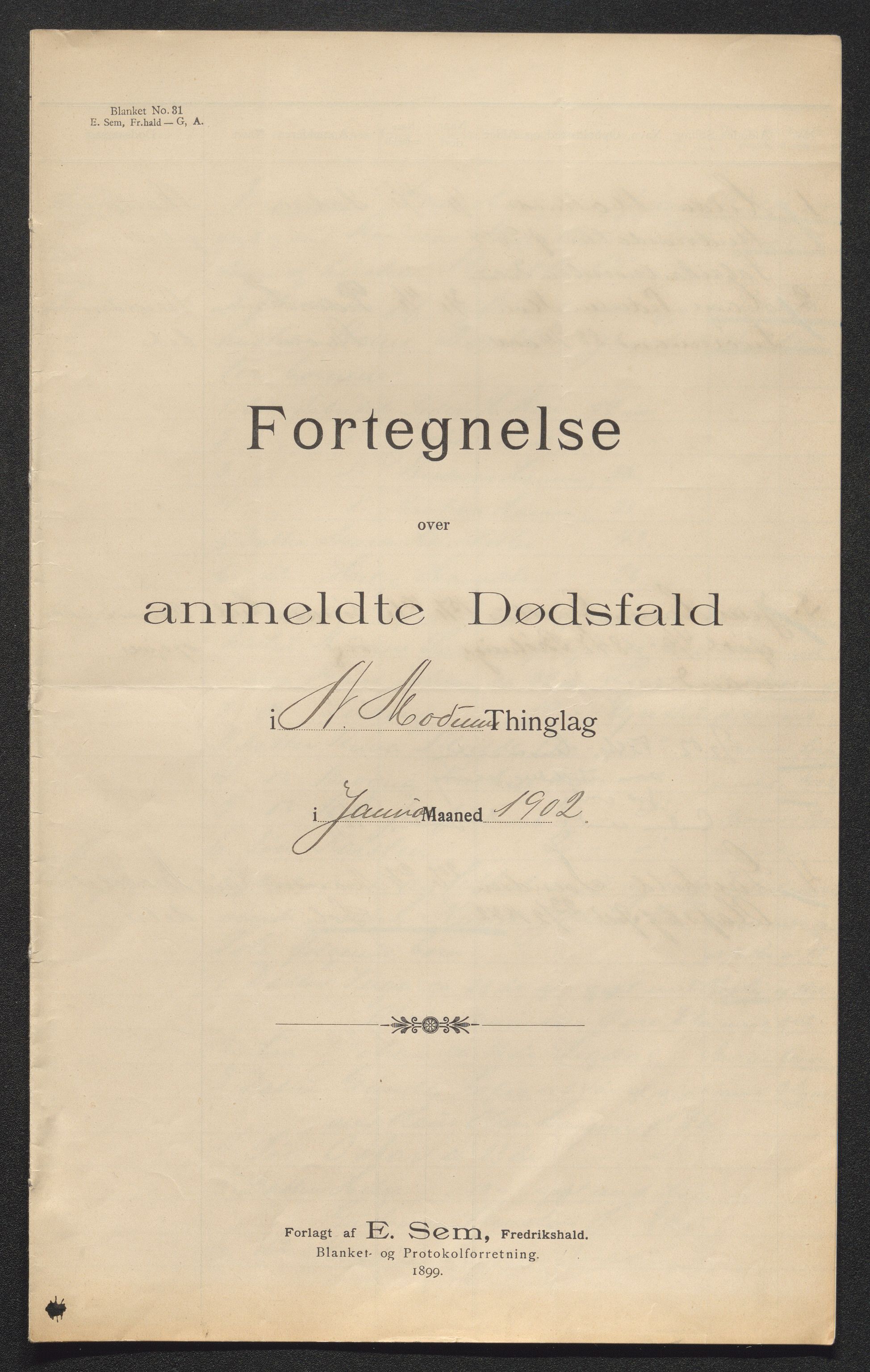 Eiker, Modum og Sigdal sorenskriveri, AV/SAKO-A-123/H/Ha/Hab/L0029: Dødsfallsmeldinger, 1902, s. 226