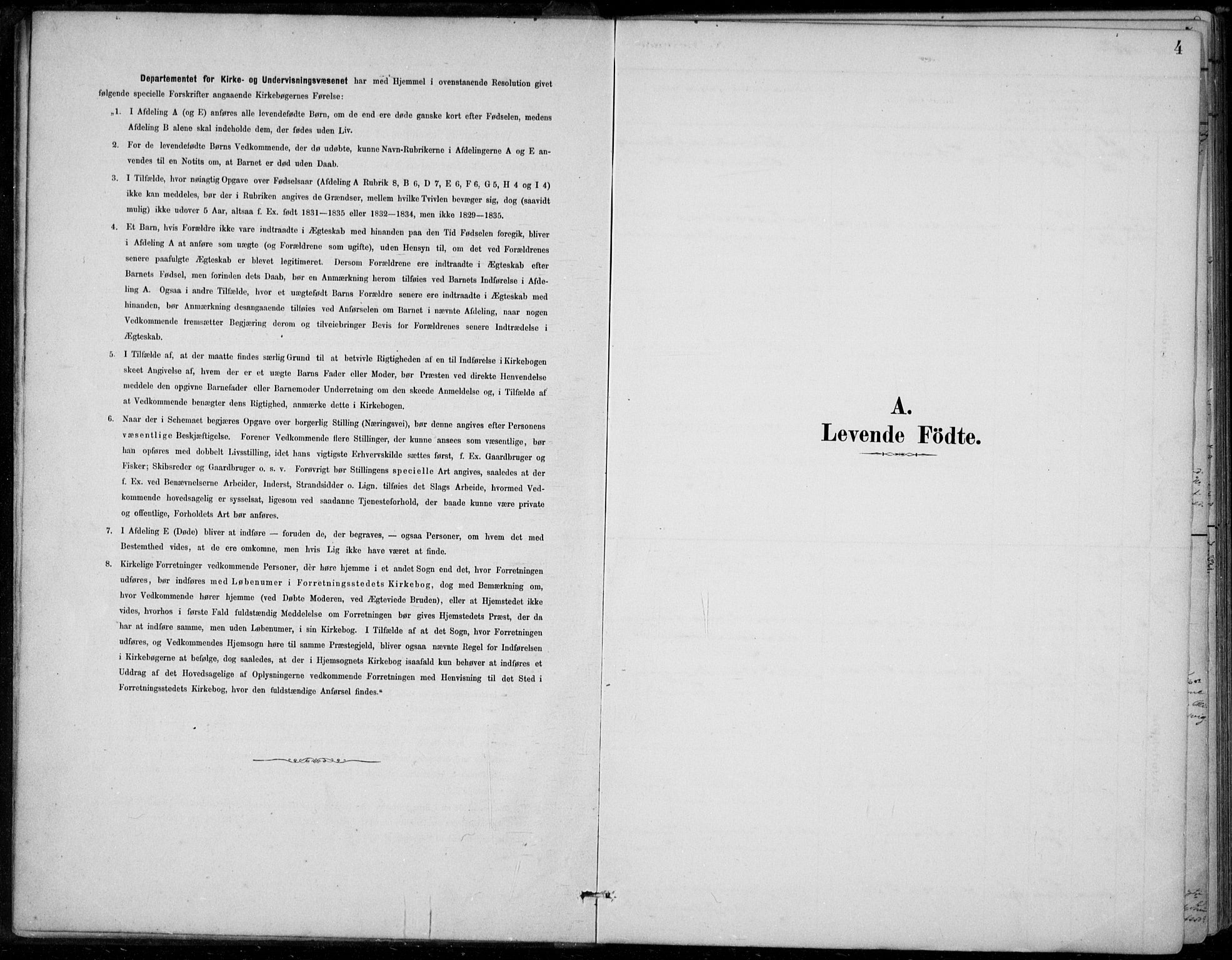 Sund sokneprestembete, SAB/A-99930: Ministerialbok nr. D 1, 1882-1899, s. 4