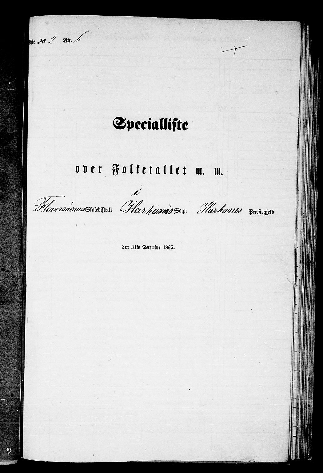 RA, Folketelling 1865 for 1534P Haram prestegjeld, 1865, s. 35