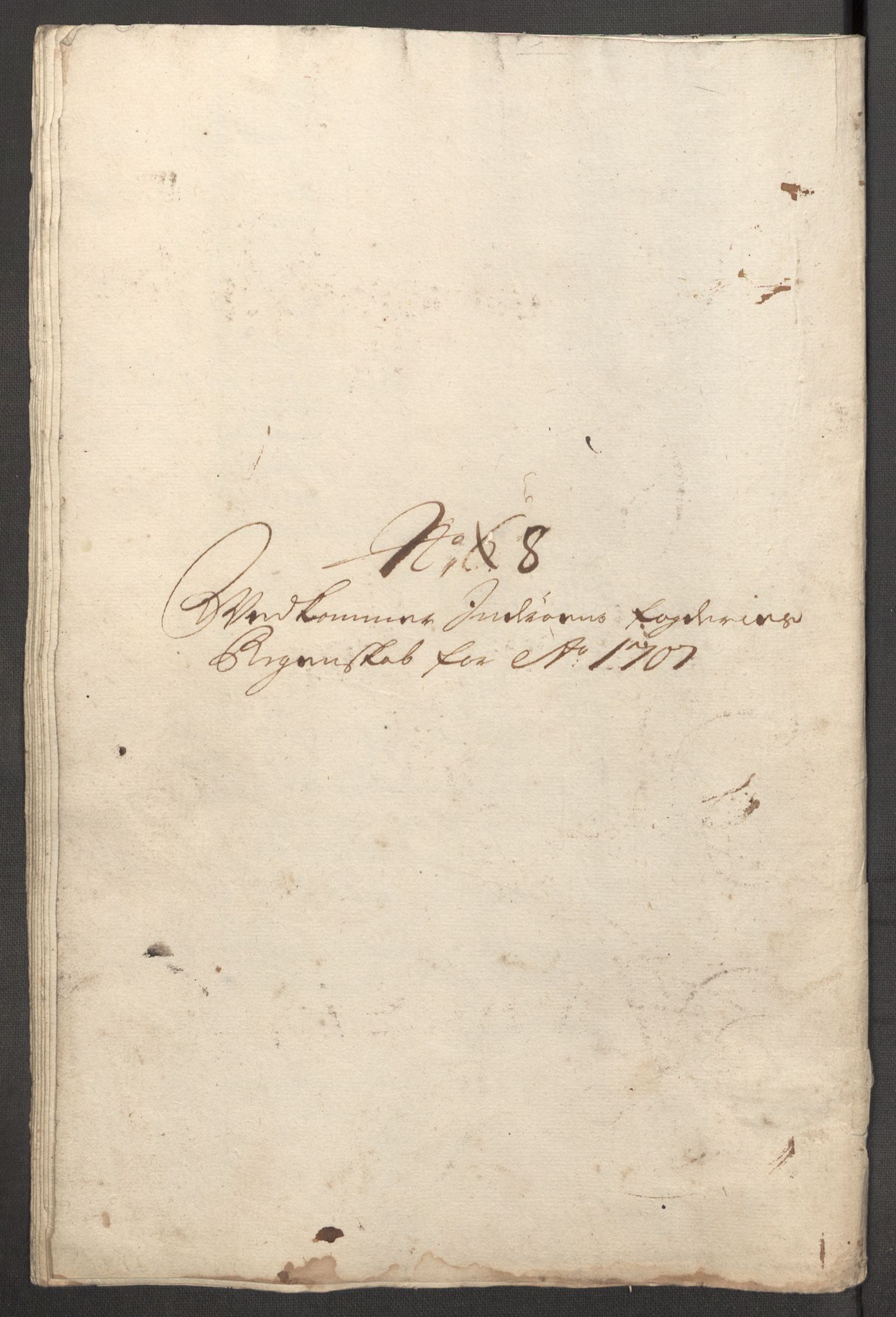 Rentekammeret inntil 1814, Reviderte regnskaper, Fogderegnskap, AV/RA-EA-4092/R63/L4315: Fogderegnskap Inderøy, 1706-1707, s. 418
