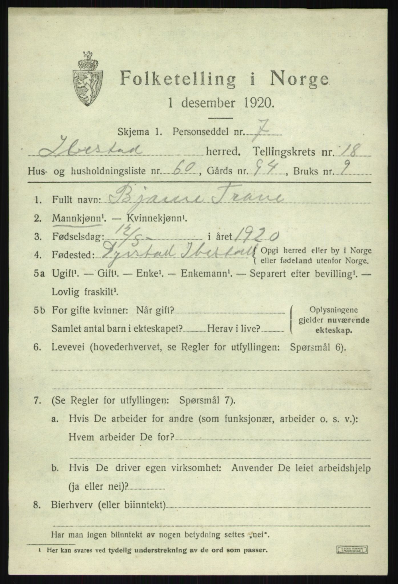 SATØ, Folketelling 1920 for 1917 Ibestad herred, 1920, s. 10504