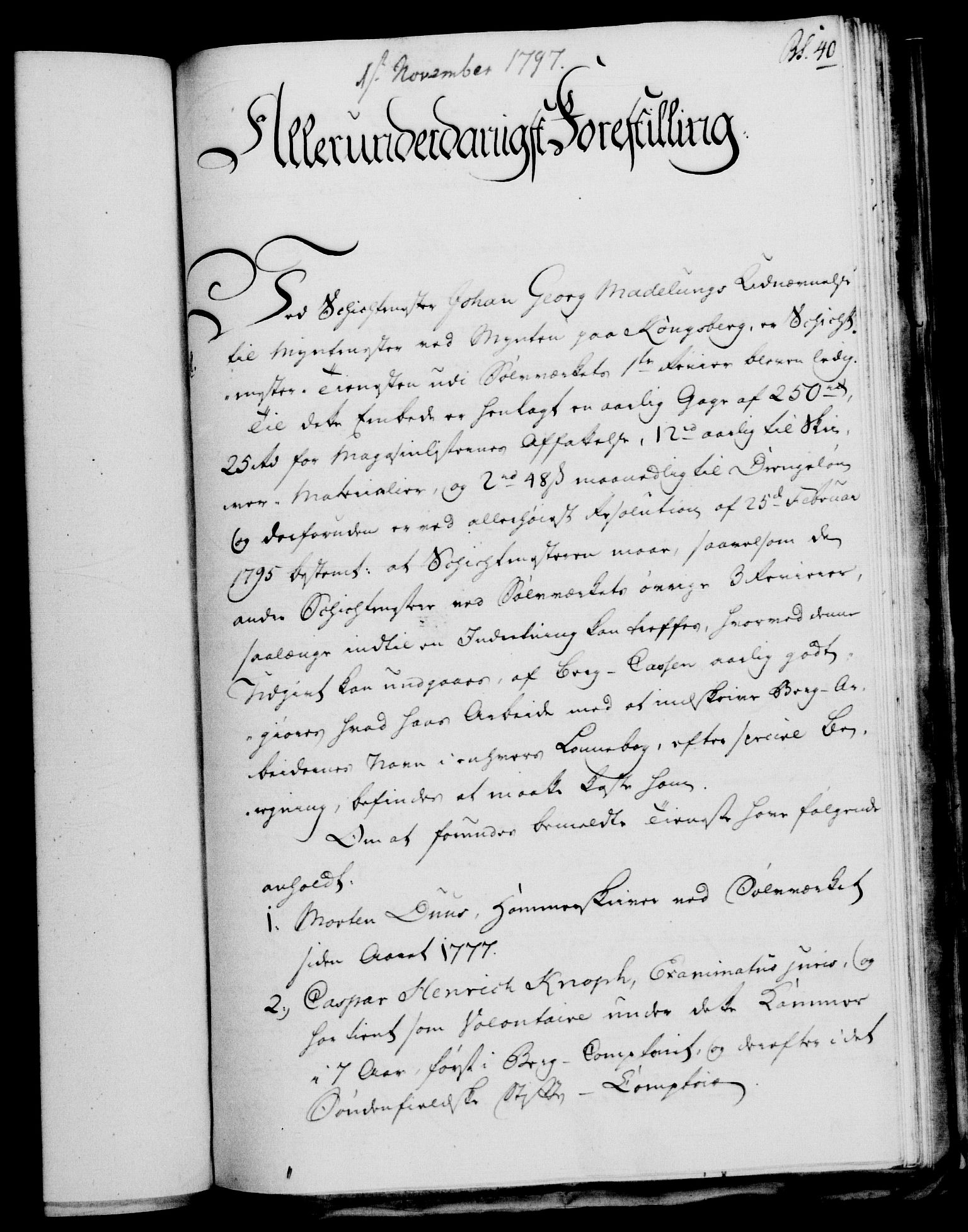 Rentekammeret, Renteskriverkontorene, AV/RA-EA-3115/M/Mf/Mfb/L0003: Relasjons- og resolusjonsprotokoll med register (merket RK 54.9), 1796-1798