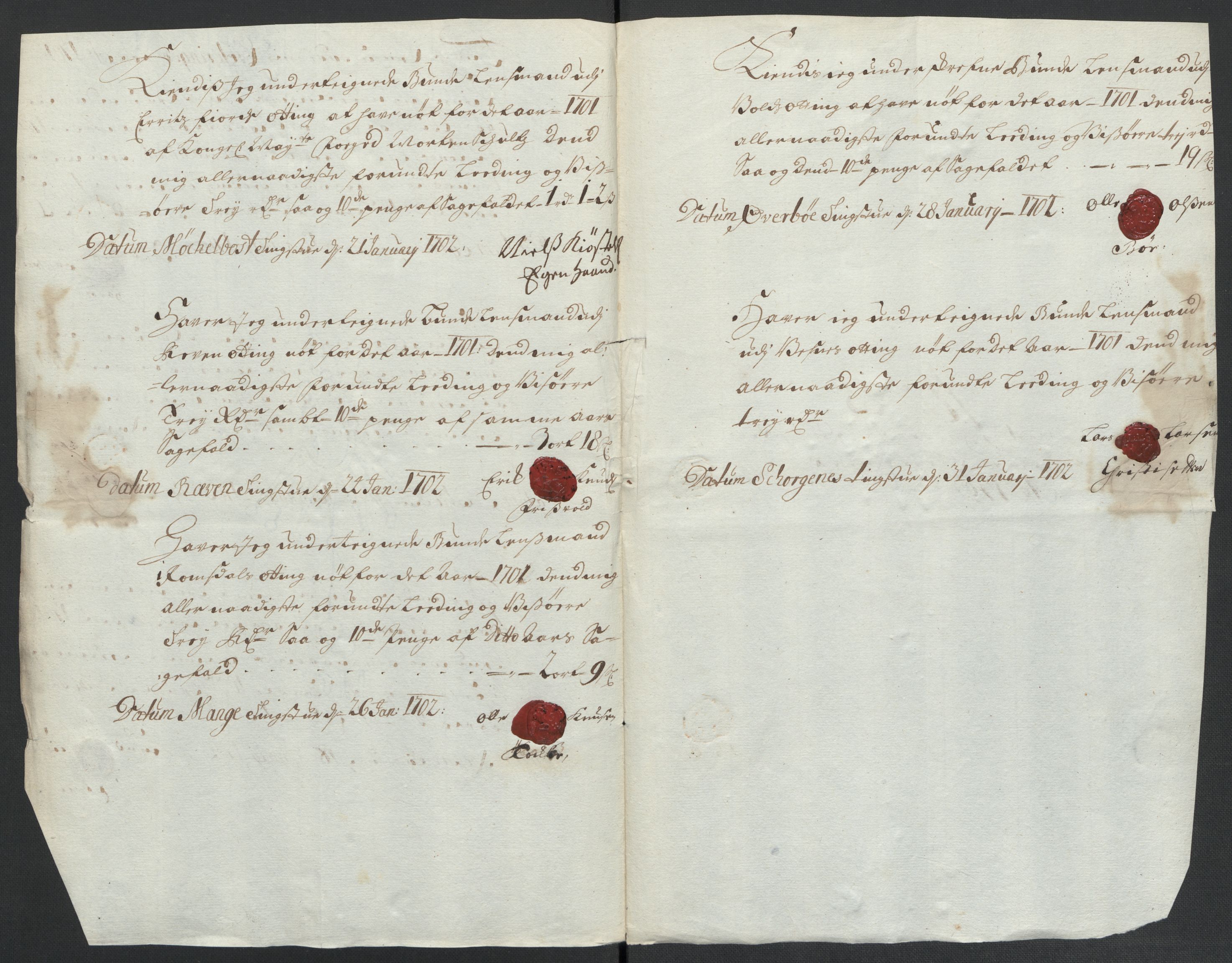 Rentekammeret inntil 1814, Reviderte regnskaper, Fogderegnskap, RA/EA-4092/R55/L3655: Fogderegnskap Romsdal, 1701-1702, s. 172