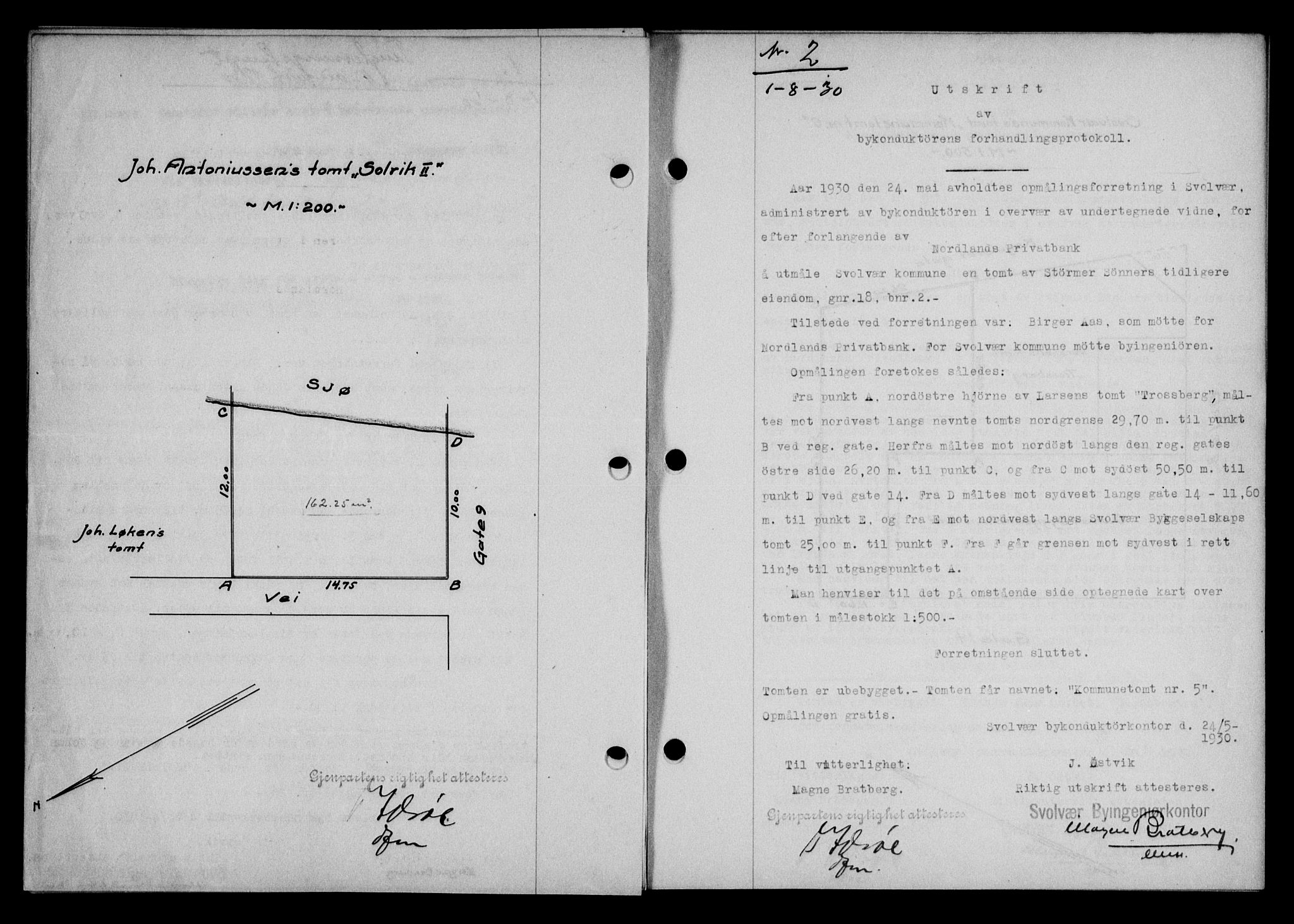 Lofoten sorenskriveri, SAT/A-0017/1/2/2C/L0022b: Pantebok nr. 22b, 1930-1930, Tingl.dato: 01.08.1930