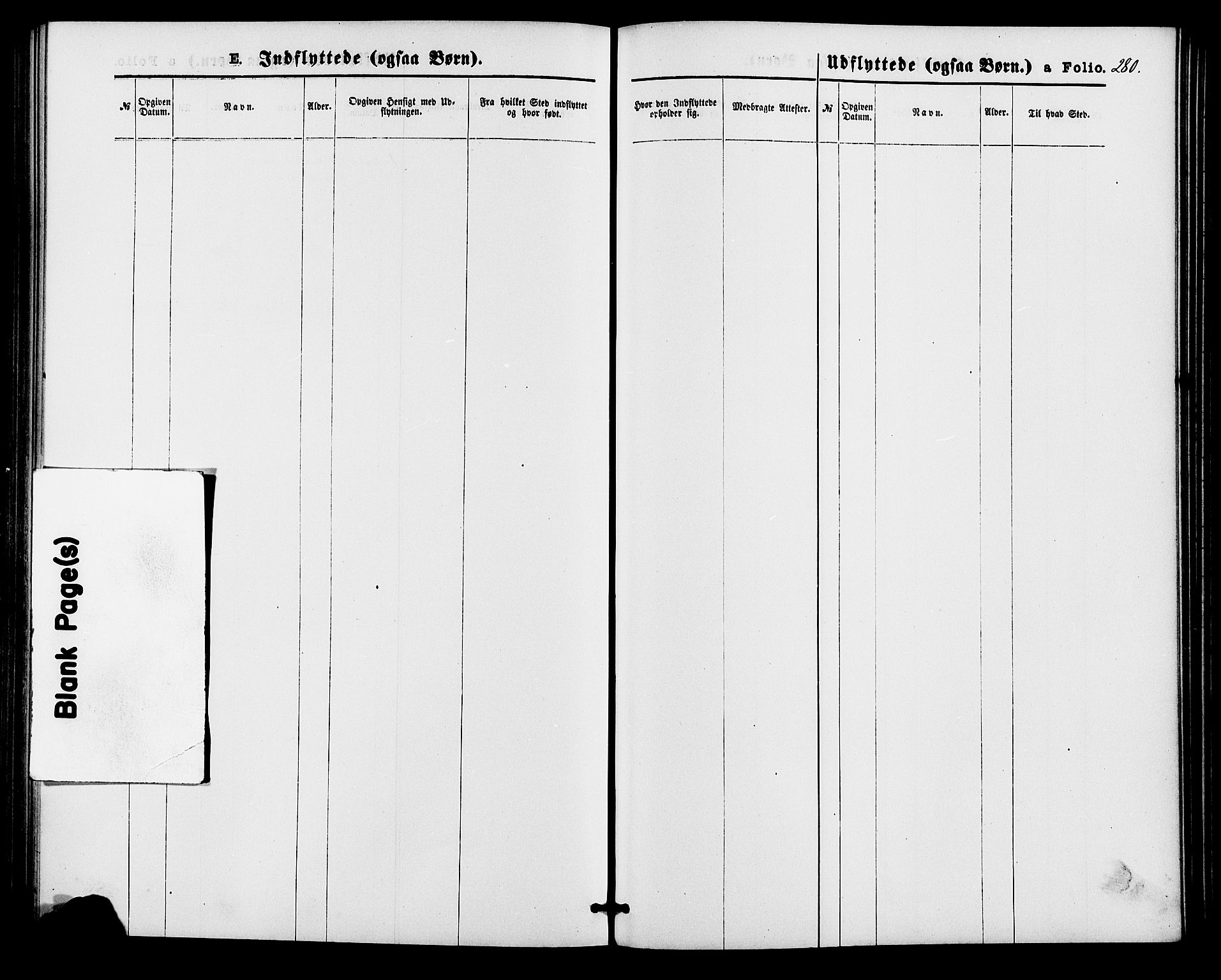 Bakke sokneprestkontor, AV/SAK-1111-0002/F/Fa/Faa/L0007: Ministerialbok nr. A 7, 1877-1886, s. 280