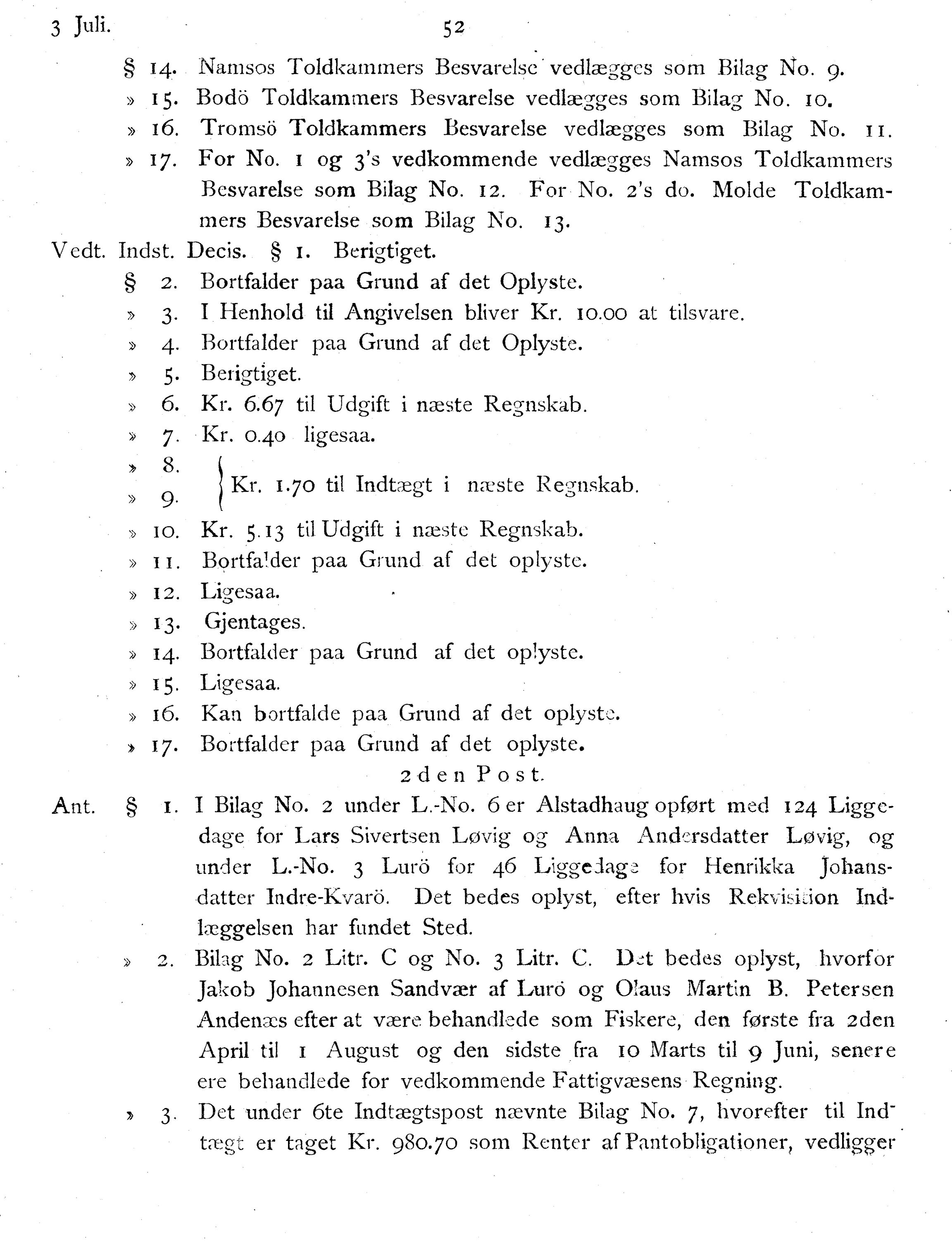 Nordland Fylkeskommune. Fylkestinget, AIN/NFK-17/176/A/Ac/L0014: Fylkestingsforhandlinger 1881-1885, 1881-1885