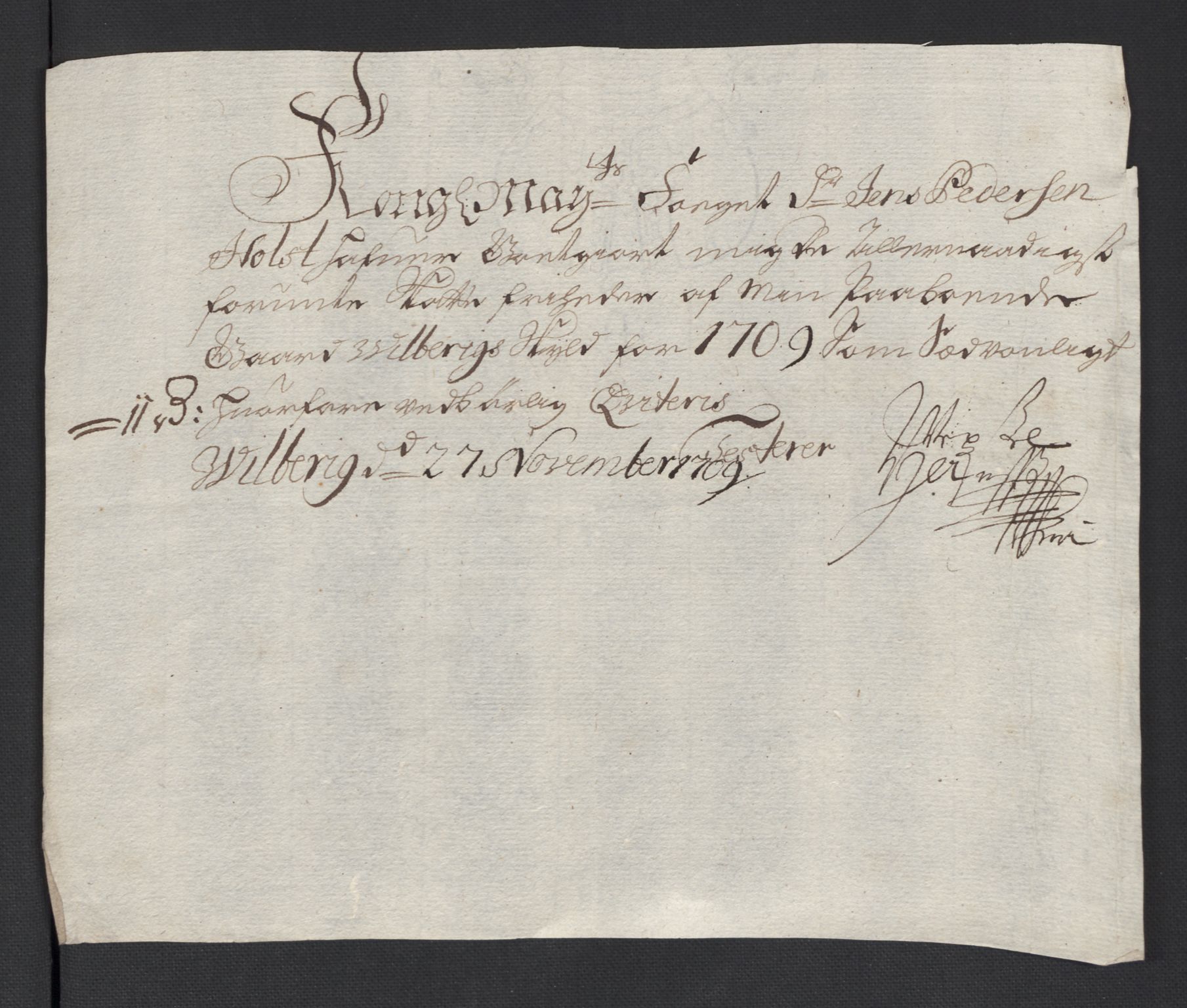 Rentekammeret inntil 1814, Reviderte regnskaper, Fogderegnskap, RA/EA-4092/R11/L0591: Fogderegnskap Nedre Romerike, 1708-1709, s. 321