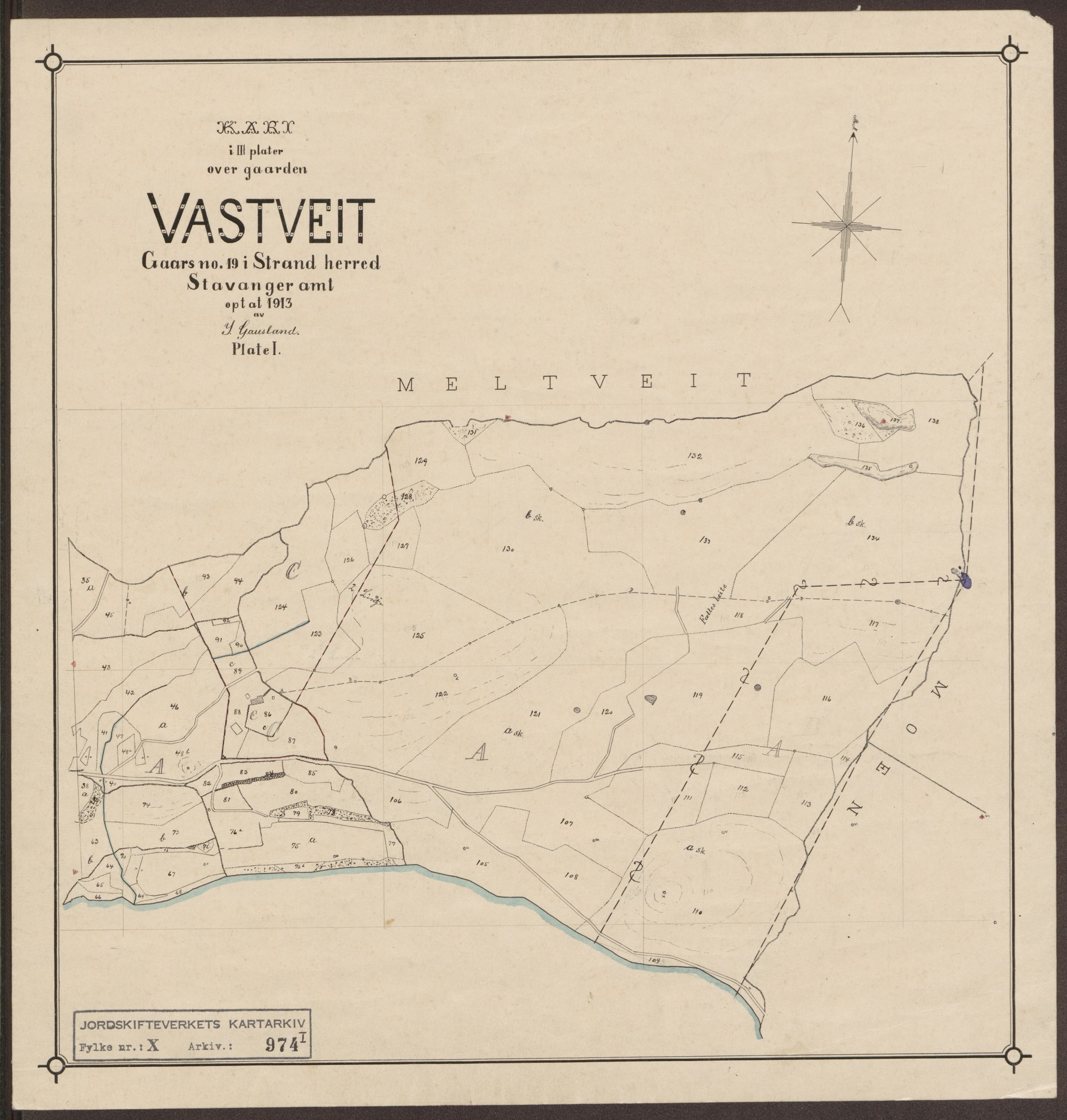 Jordskifteverkets kartarkiv, RA/S-3929/T, 1859-1988, s. 1093