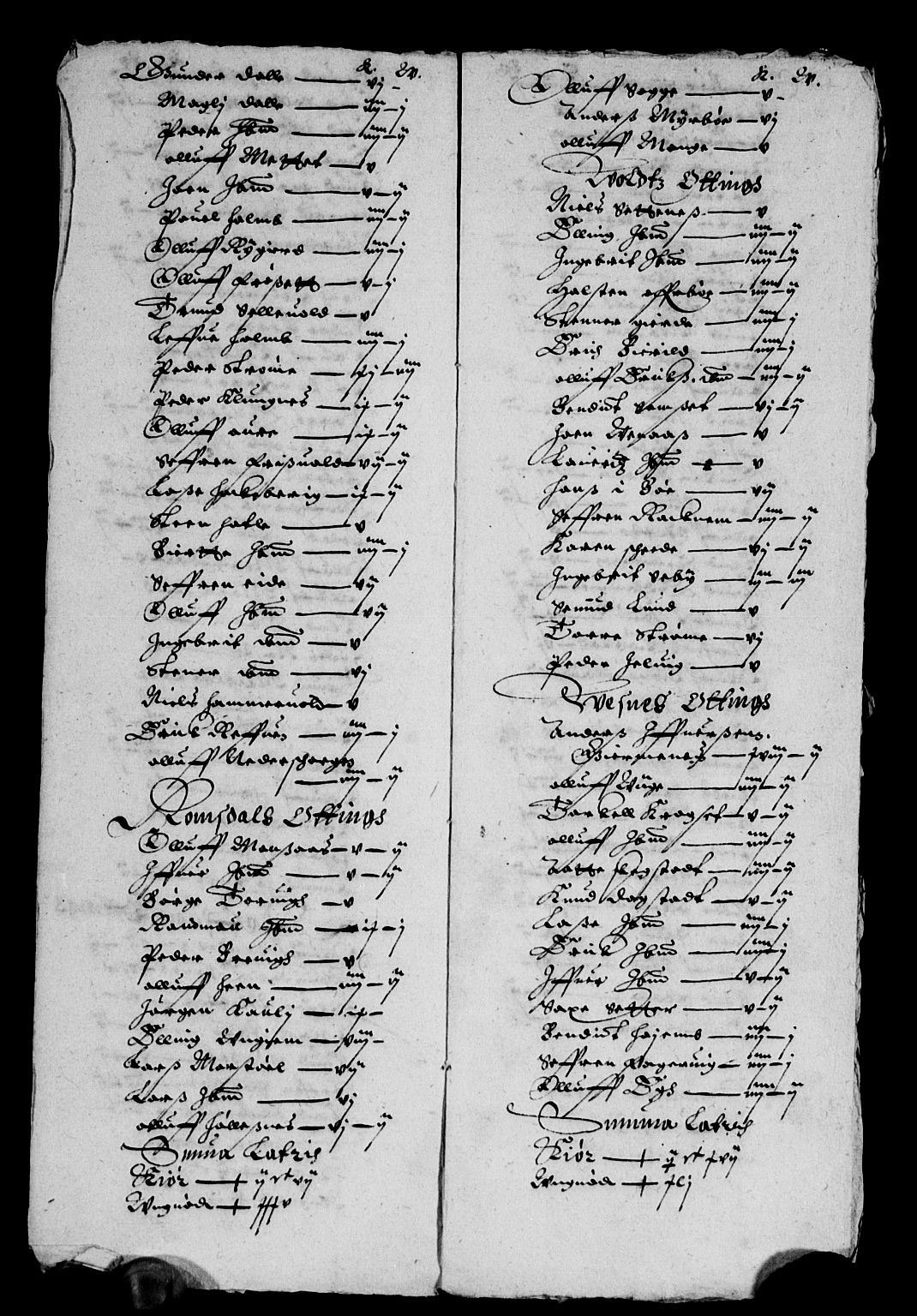 Rentekammeret inntil 1814, Reviderte regnskaper, Lensregnskaper, RA/EA-5023/R/Rb/Rbw/L0043: Trondheim len, 1629-1631