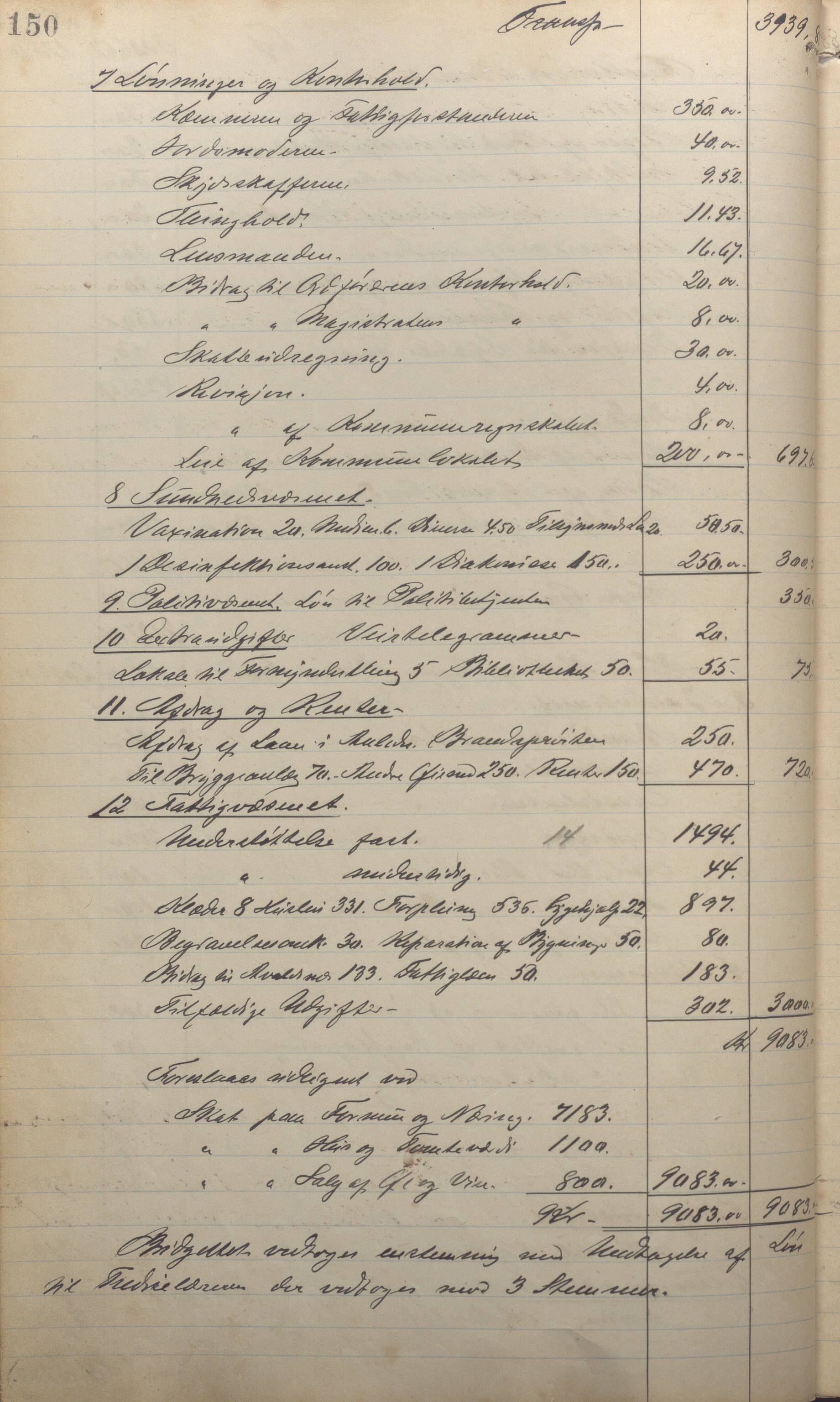 Kopervik Kommune - Formannskapet og Bystyret, IKAR/K-102468/A/Aa/L0003: Møtebok, 1894-1912, s. 150