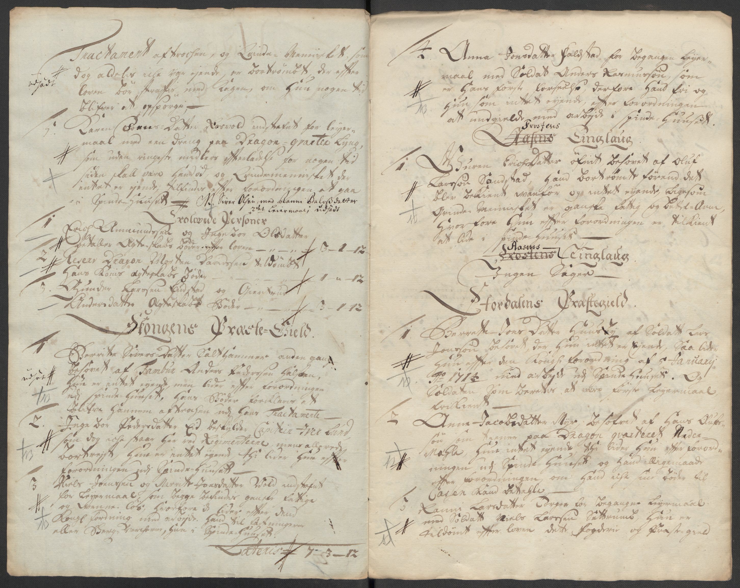 Rentekammeret inntil 1814, Reviderte regnskaper, Fogderegnskap, RA/EA-4092/R62/L4204: Fogderegnskap Stjørdal og Verdal, 1714, s. 214