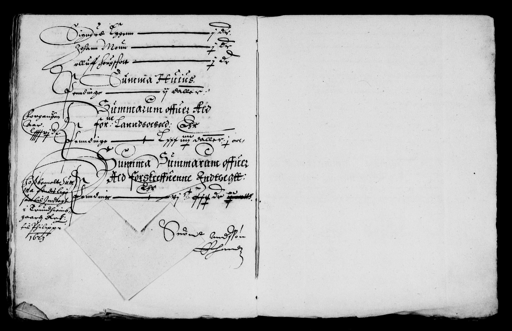 Rentekammeret inntil 1814, Reviderte regnskaper, Lensregnskaper, AV/RA-EA-5023/R/Rb/Rbw/L0023: Trondheim len, 1621-1623