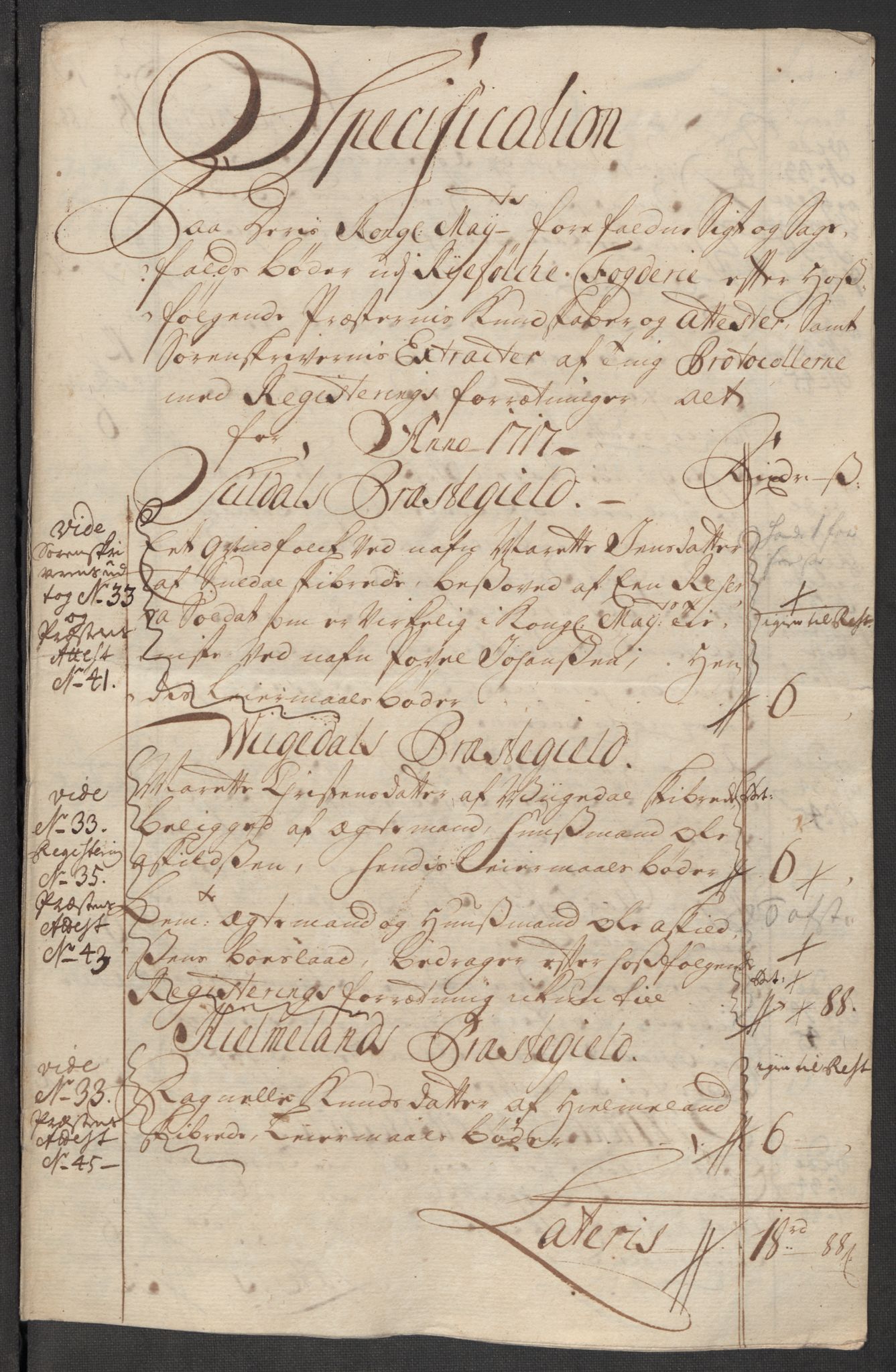 Rentekammeret inntil 1814, Reviderte regnskaper, Fogderegnskap, AV/RA-EA-4092/R47/L2870: Fogderegnskap Ryfylke, 1717, s. 227