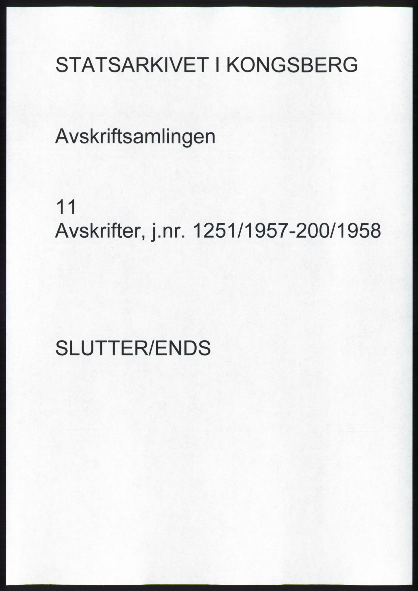 Statsarkivet i Kongsberg, SAKO/A-0001, 1957-1958, s. 467