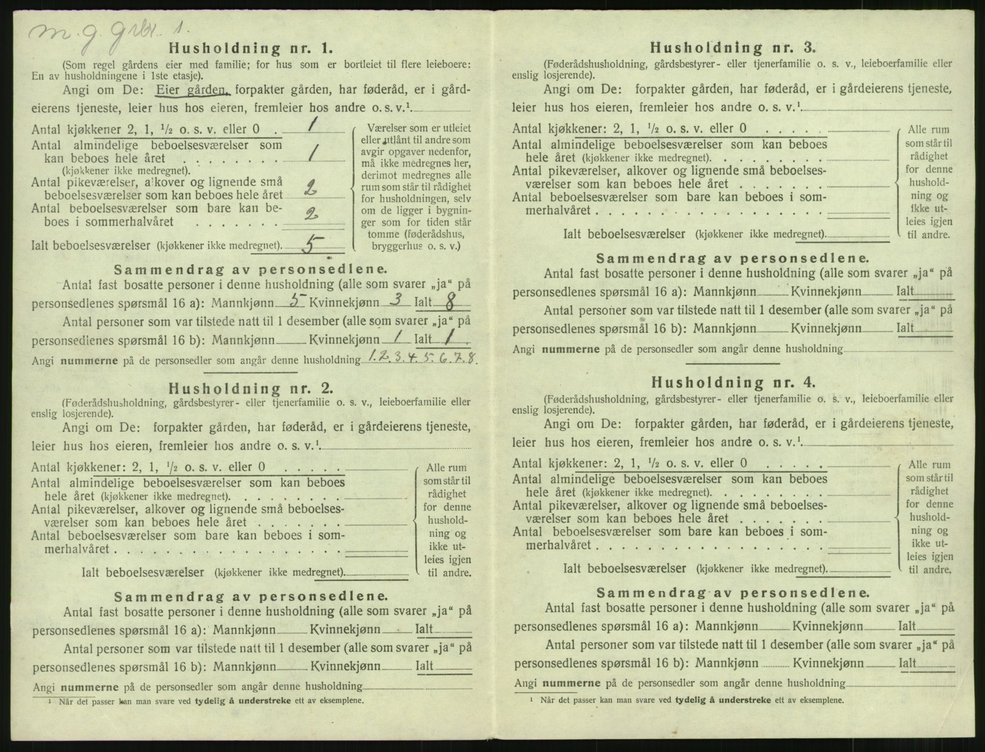 SAST, Folketelling 1920 for 1119 Nærbø herred, 1920, s. 44