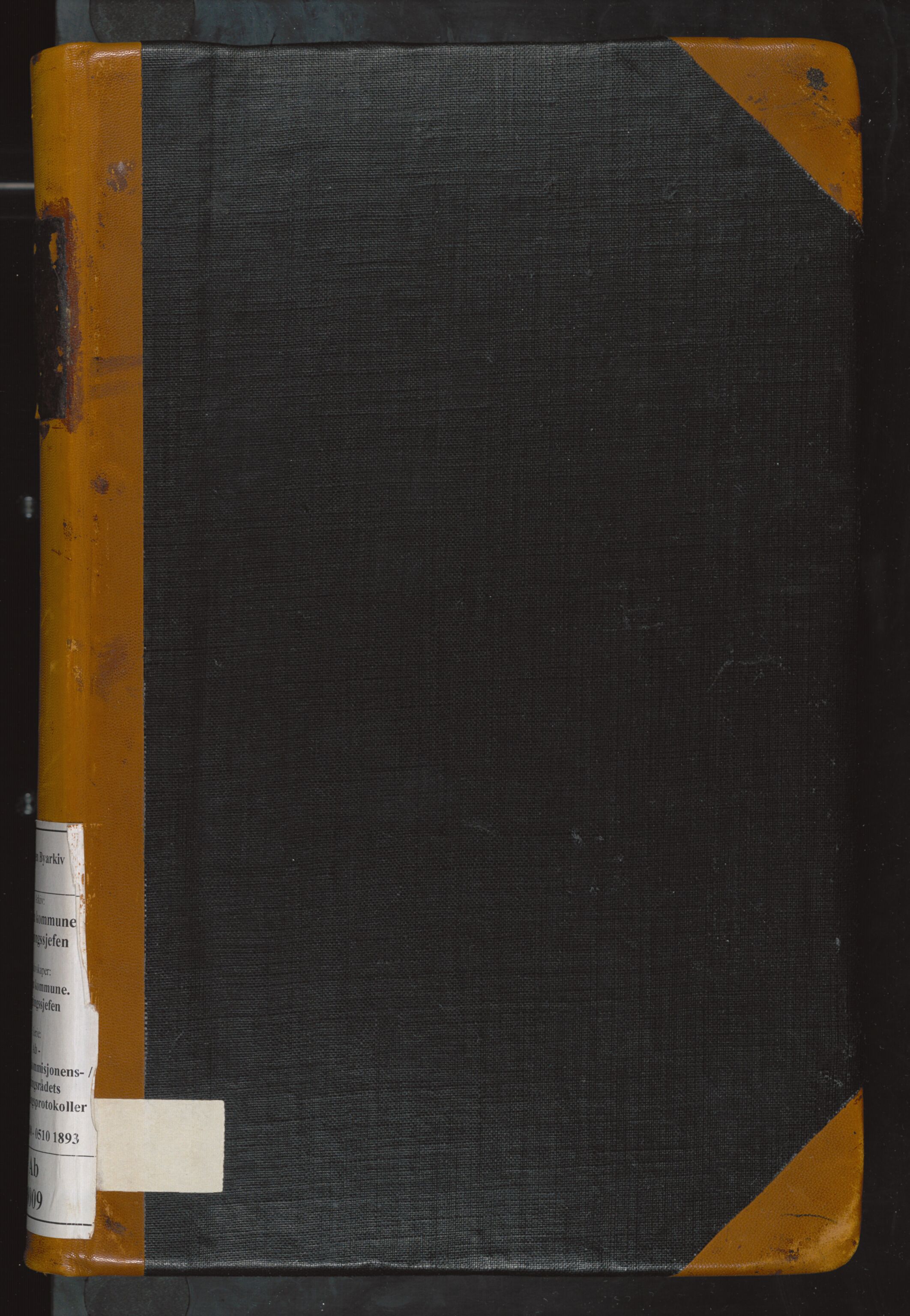 Bergen kommune. Bygningssjefen, BBA/A-0430.1/A/Ab/L0009: Forhandlingsprotokoll, 1888-1893