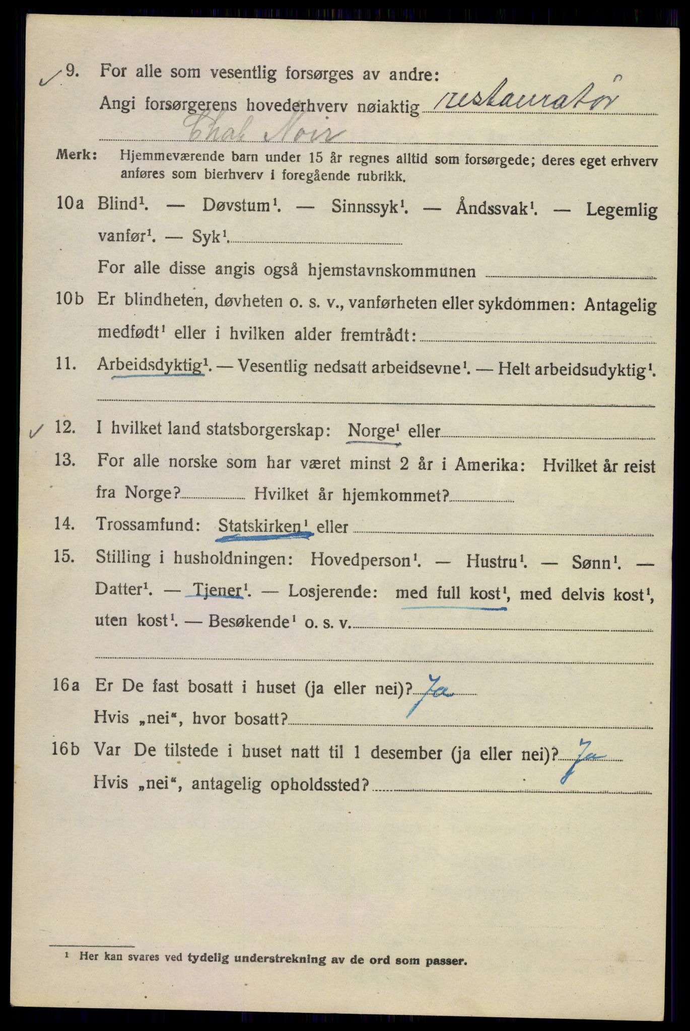 SAO, Folketelling 1920 for 0301 Kristiania kjøpstad, 1920, s. 617172