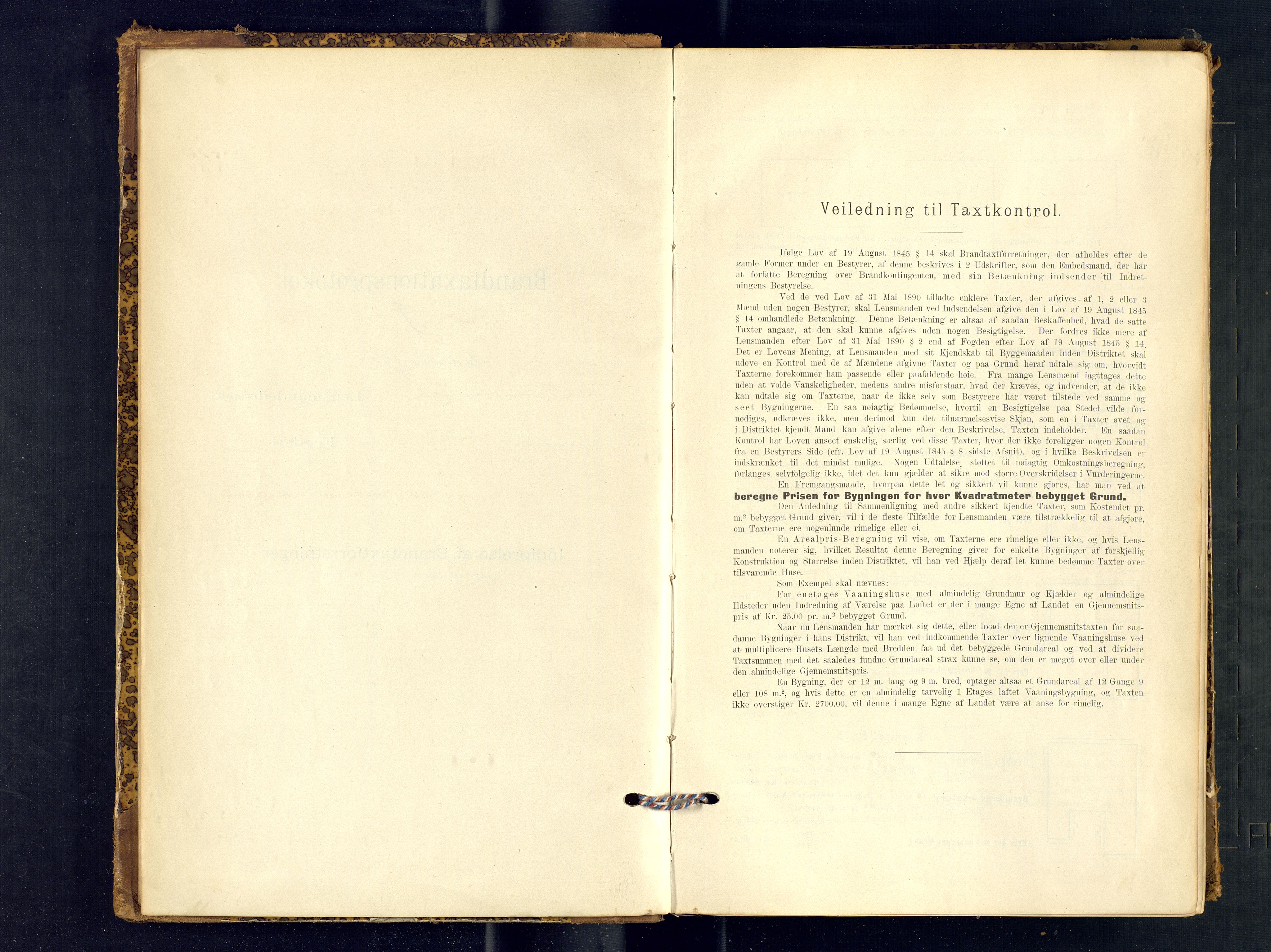 Harstad lensmannskontor, AV/SATØ-SATØ-10/F/Fr/Fra/L0596: Branntakstprotokoll (S). Merket I. Med register, 1893-1907