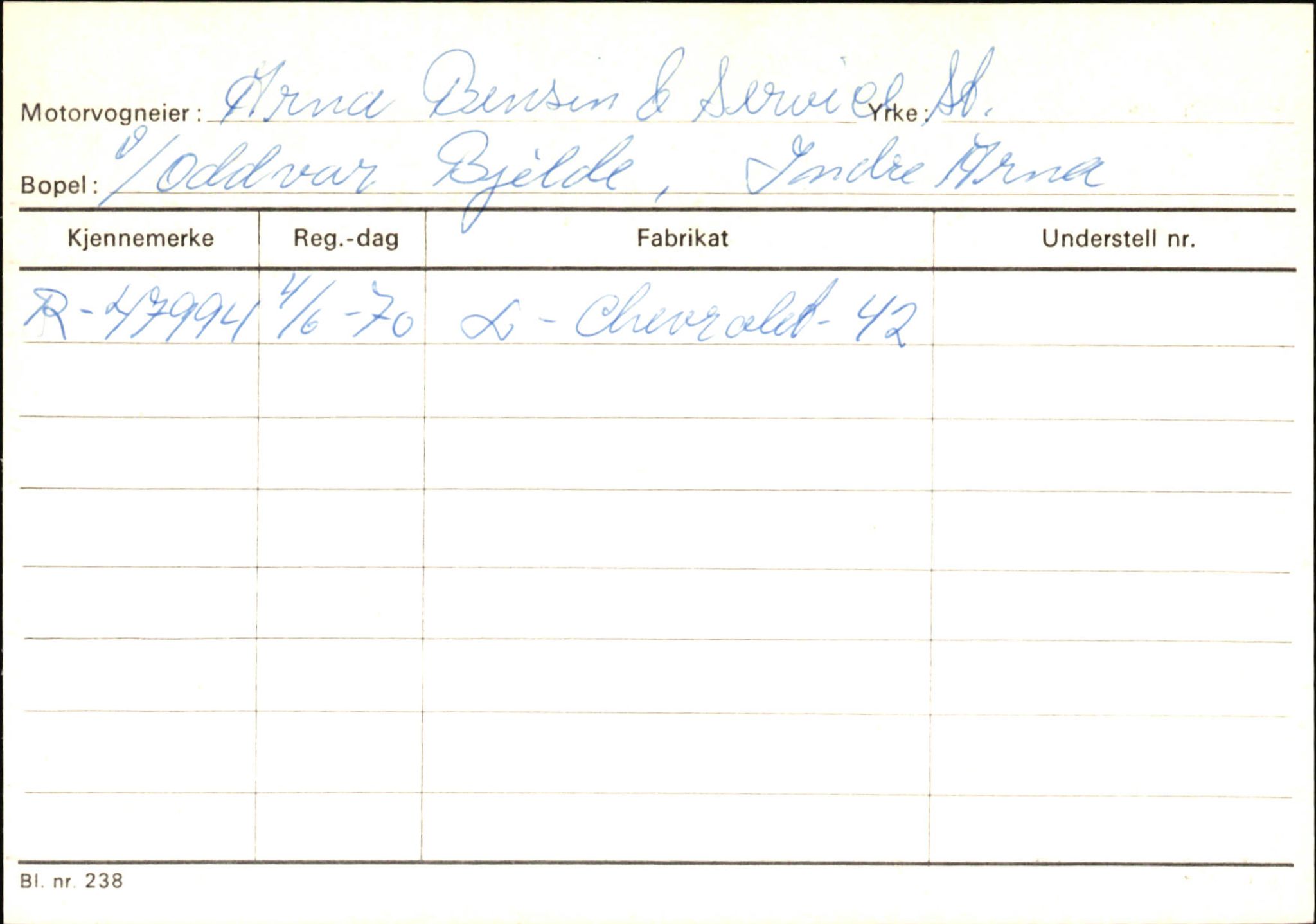 Statens vegvesen, Hordaland vegkontor, AV/SAB-A-5201/2/Ha/L0002: R-eierkort A, 1920-1971, s. 694