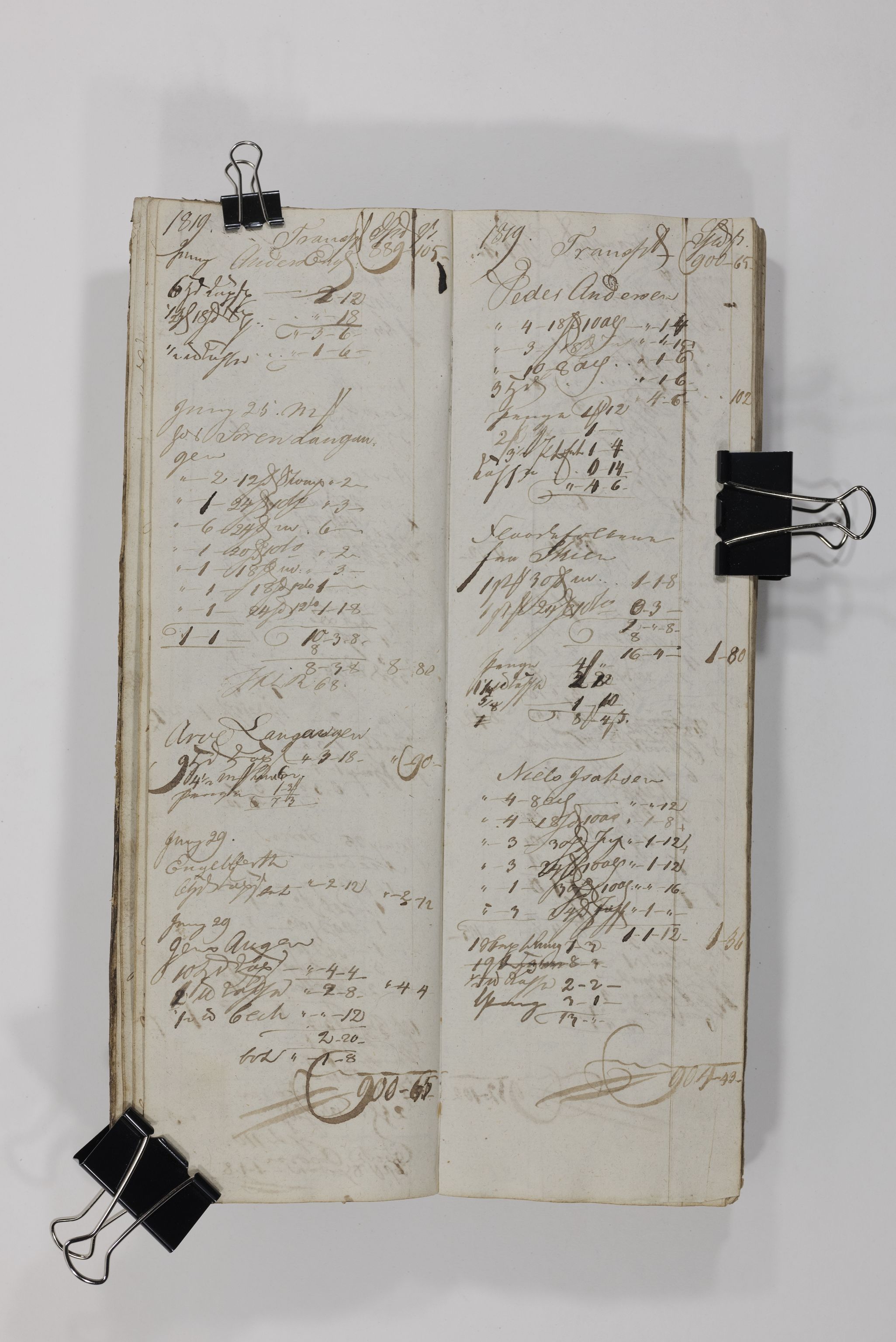 Blehr/ Kjellestad, TEMU/TGM-A-1212/E/Eb/L0001: Laste Bog, 1819, s. 19