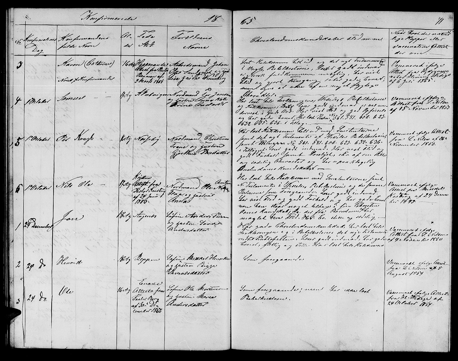Nesseby sokneprestkontor, AV/SATØ-S-1330/H/Hb/L0002klokker: Klokkerbok nr. 2, 1861-1868, s. 71