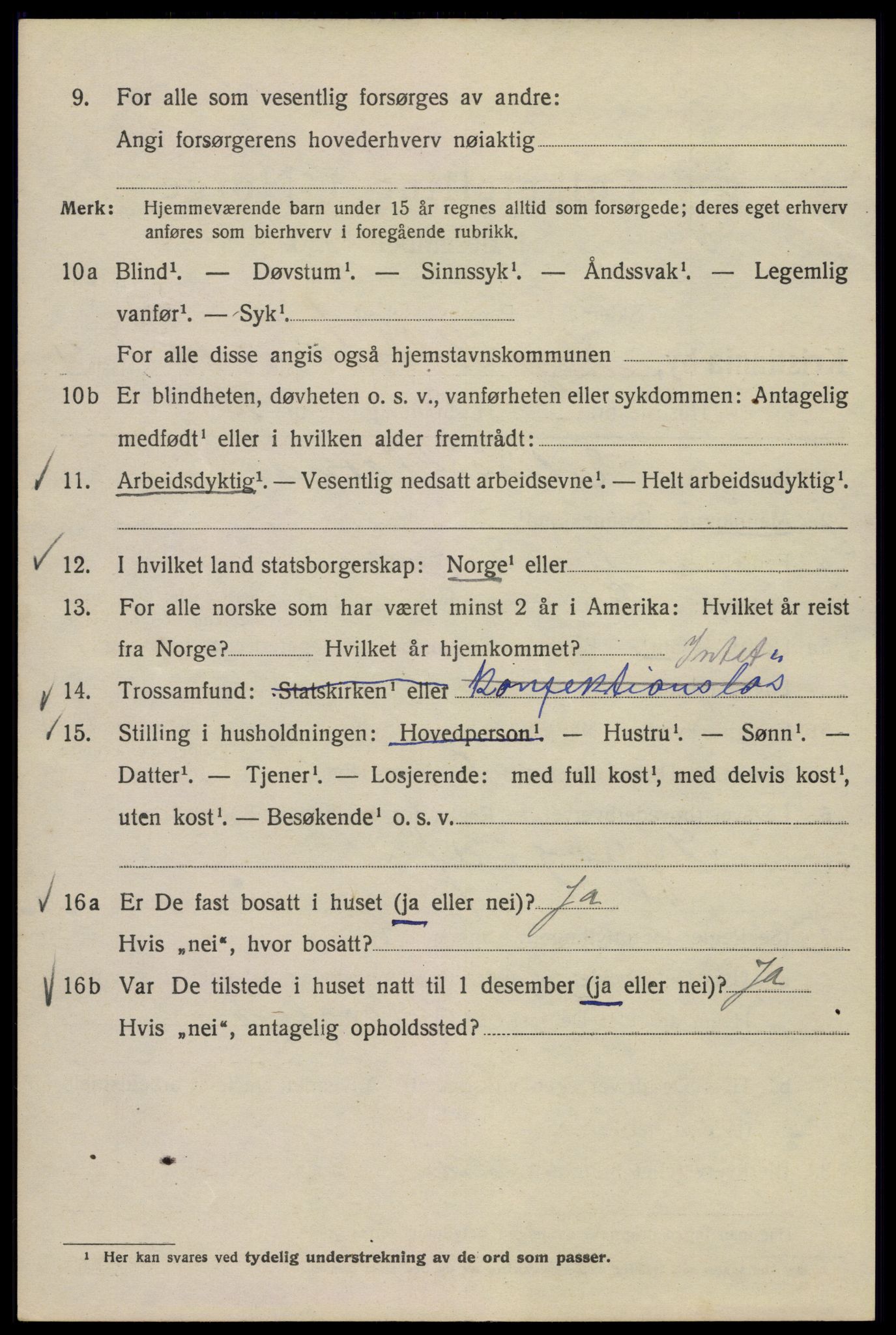 SAO, Folketelling 1920 for 0301 Kristiania kjøpstad, 1920, s. 332660